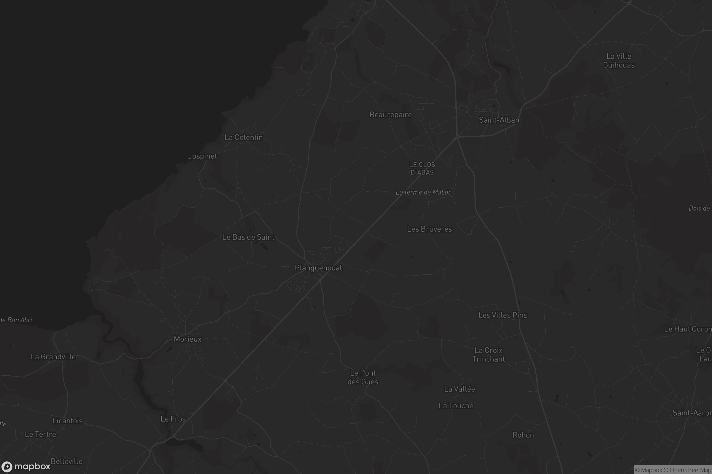 Carte de Planguenoual