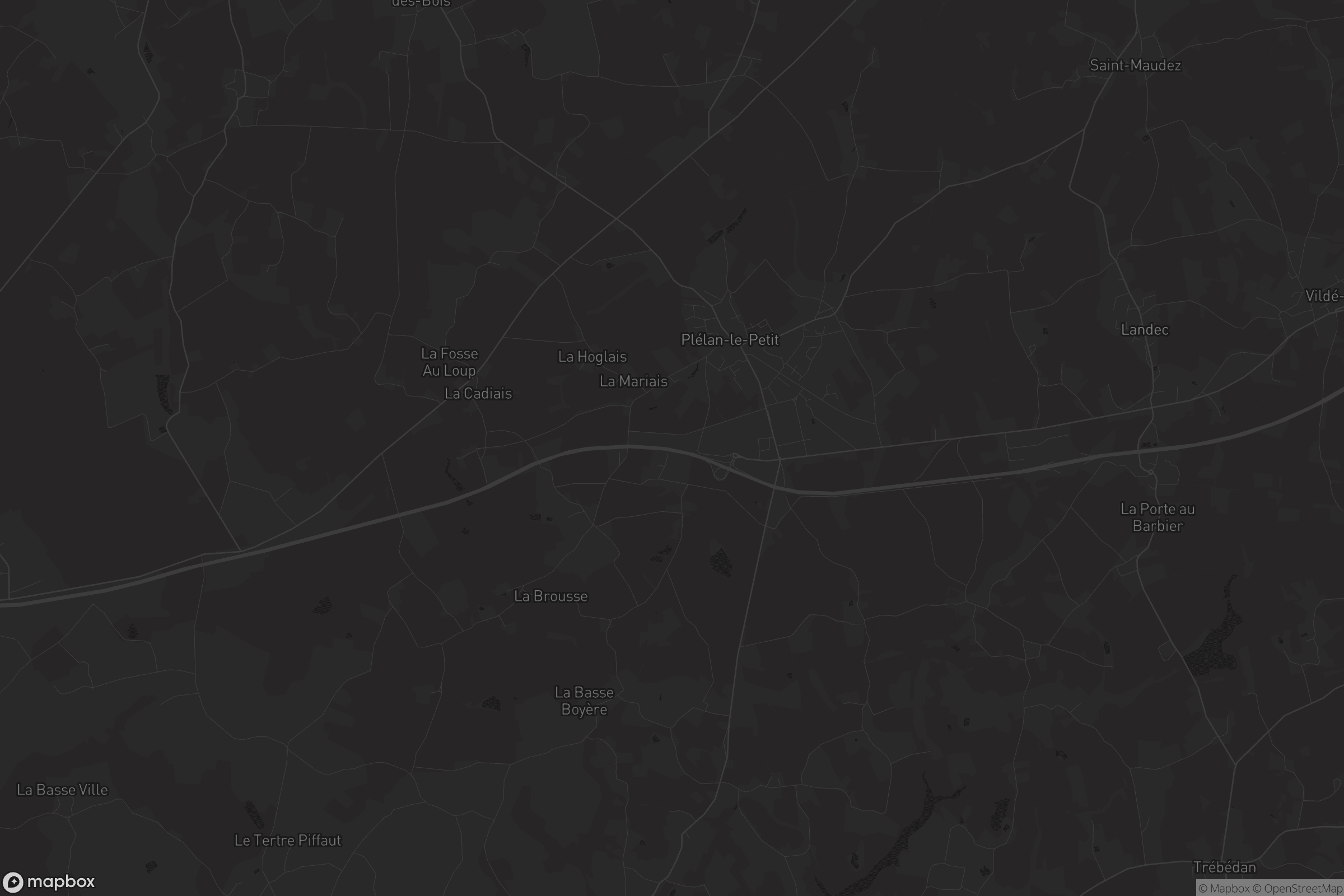 Carte de Plélan-le-Petit