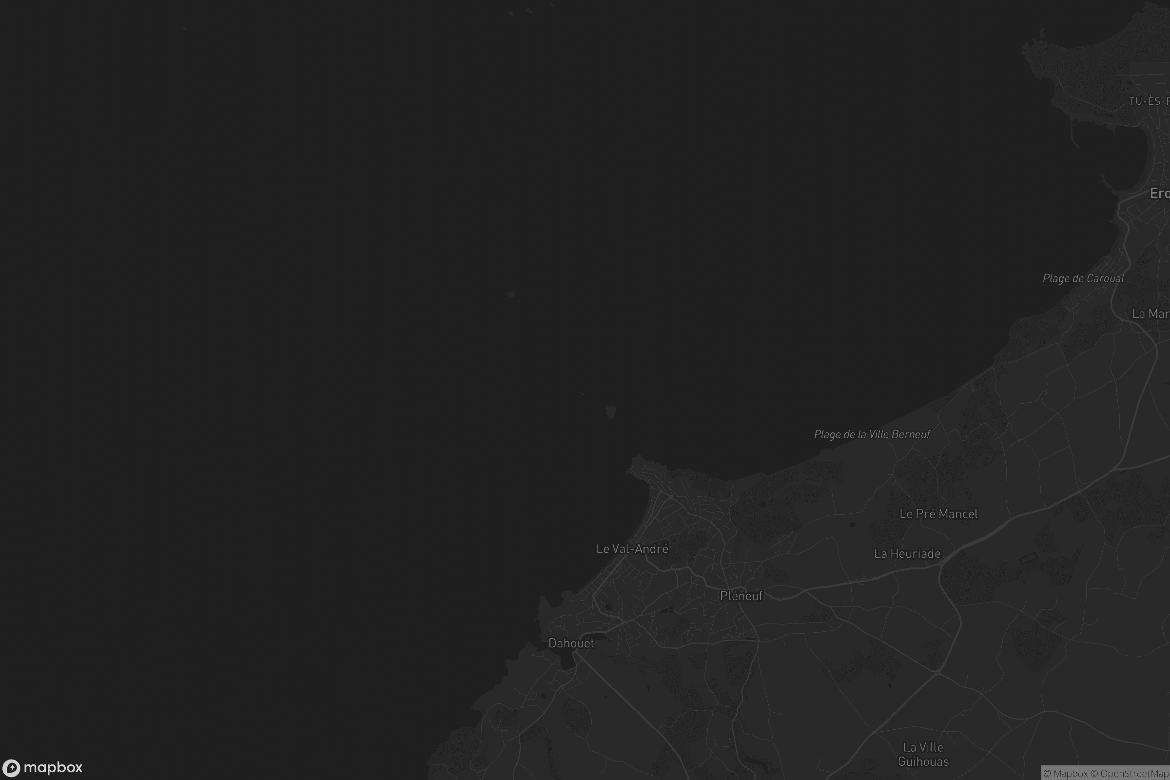 Carte de Pléneuf-Val-André