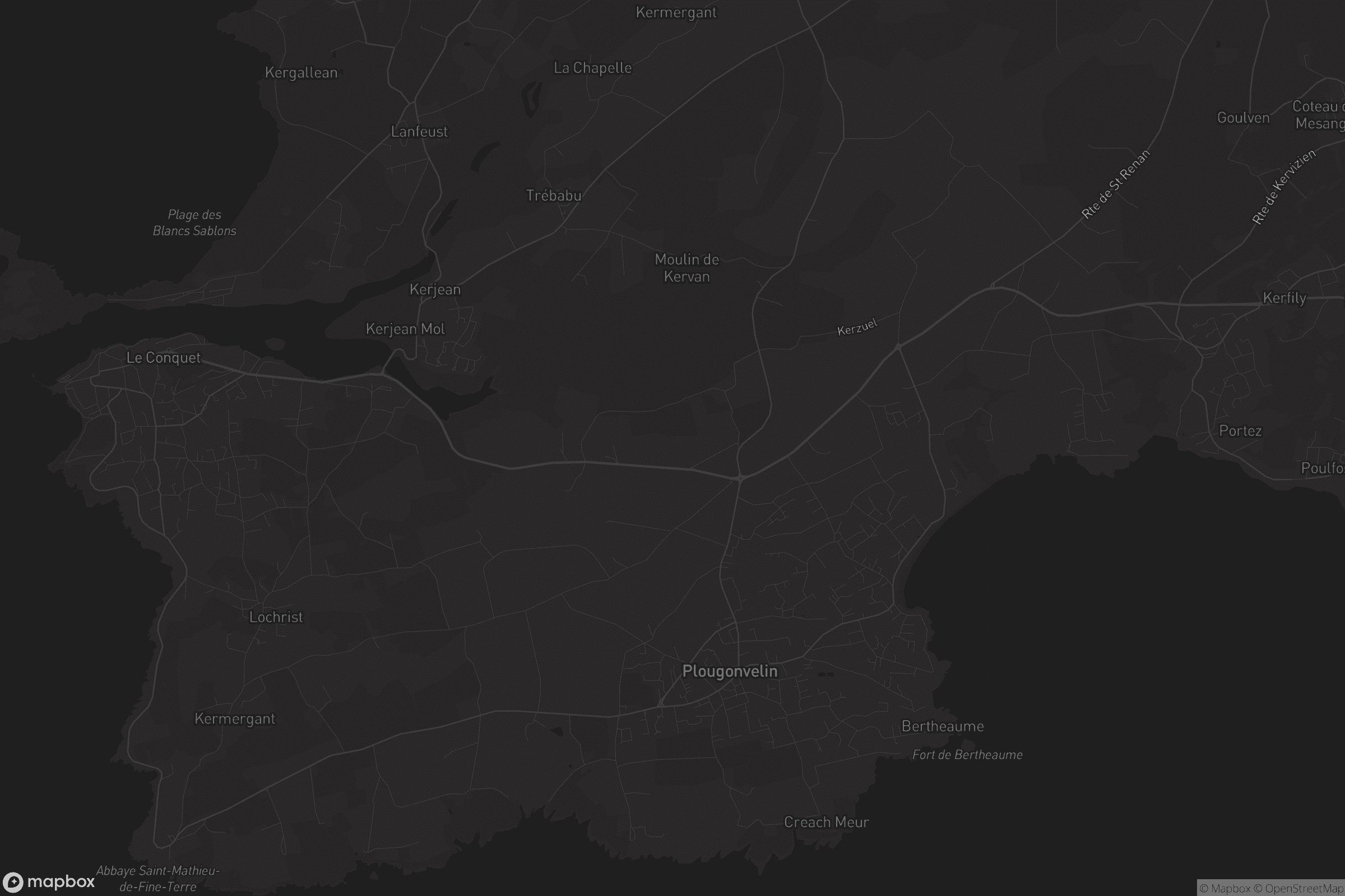 Carte de Plougonvelin