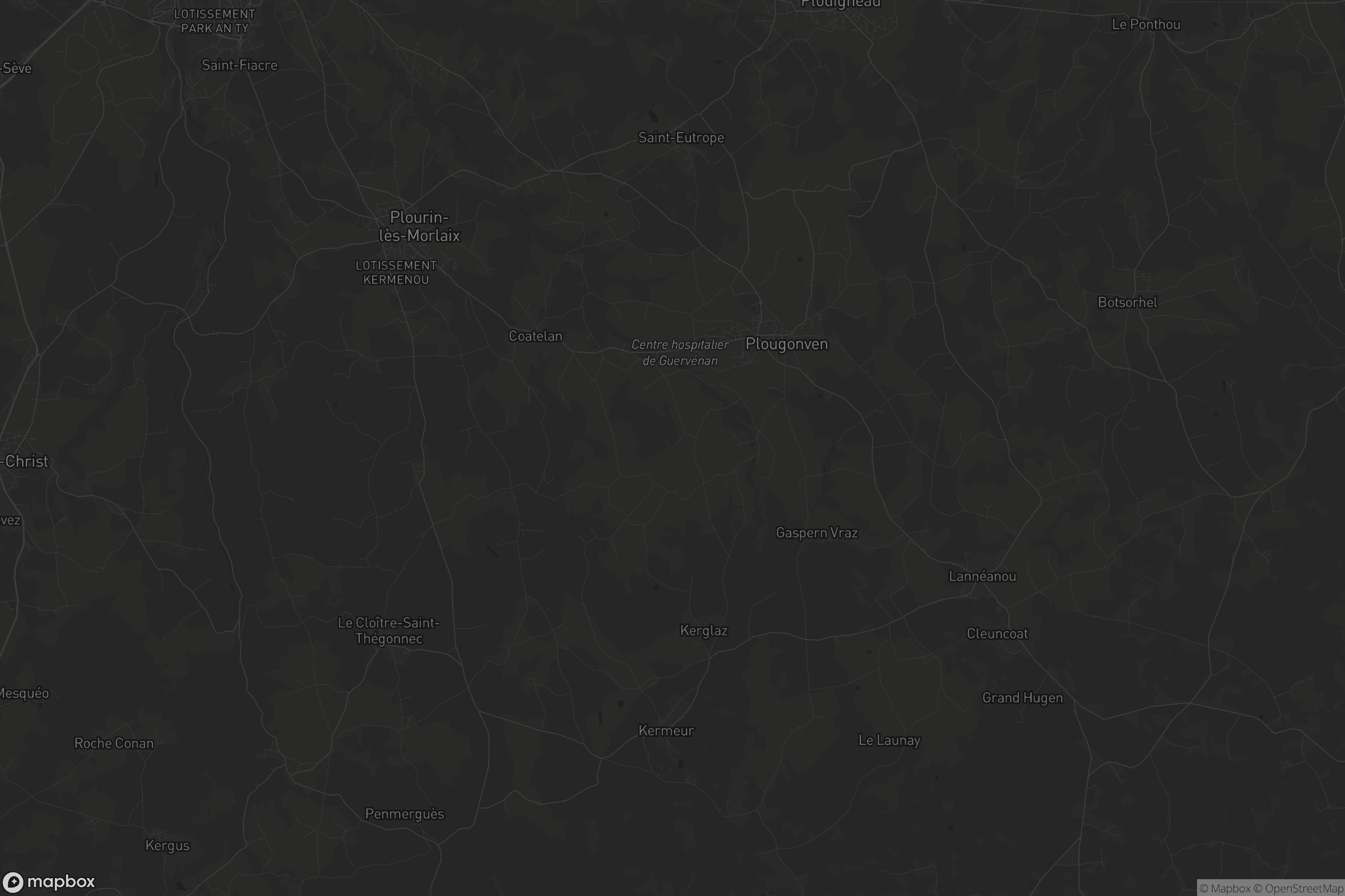 Carte de Plougonven