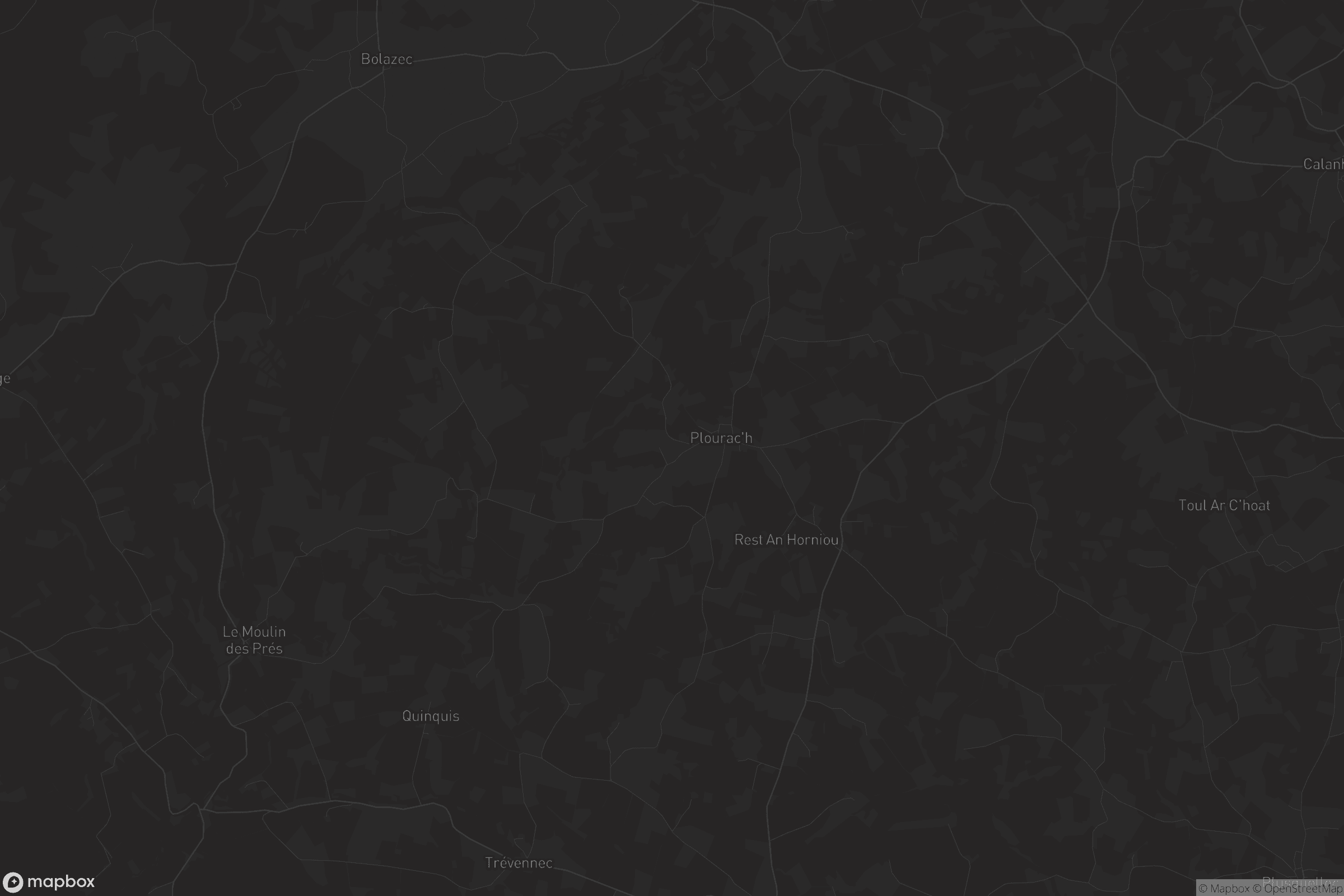 Carte de Plourac'h