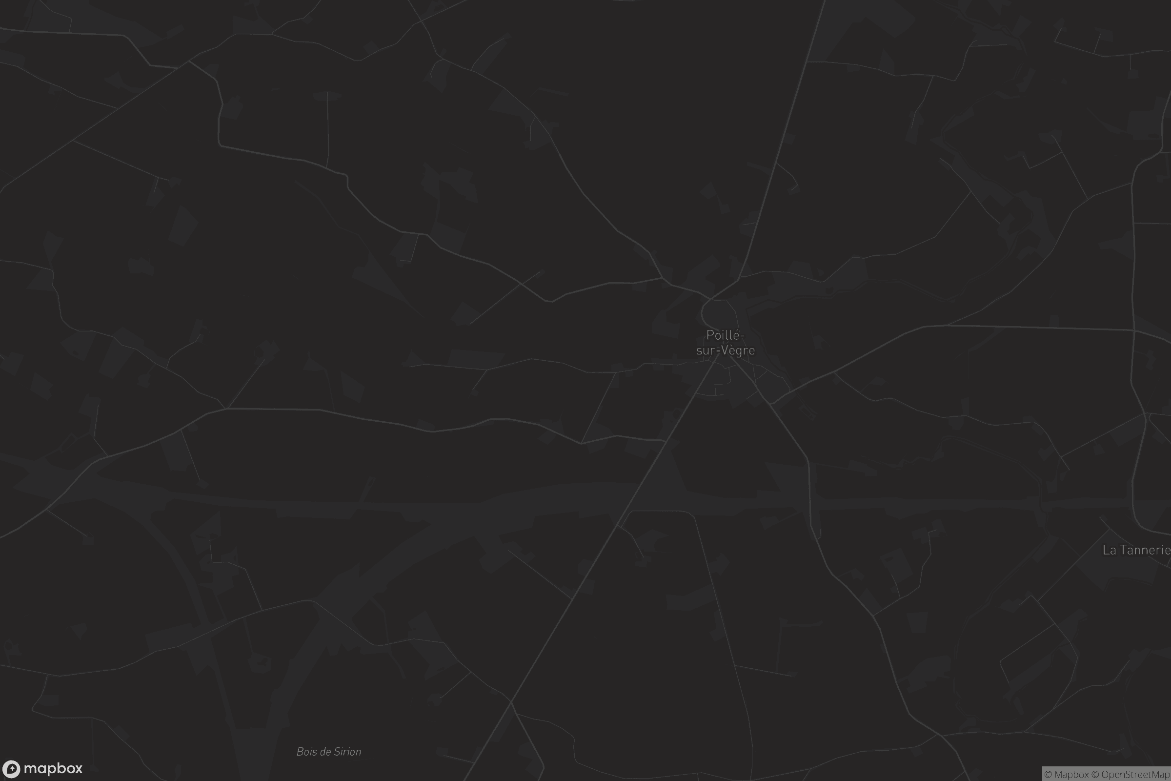 Carte de Poillé-sur-Vègre