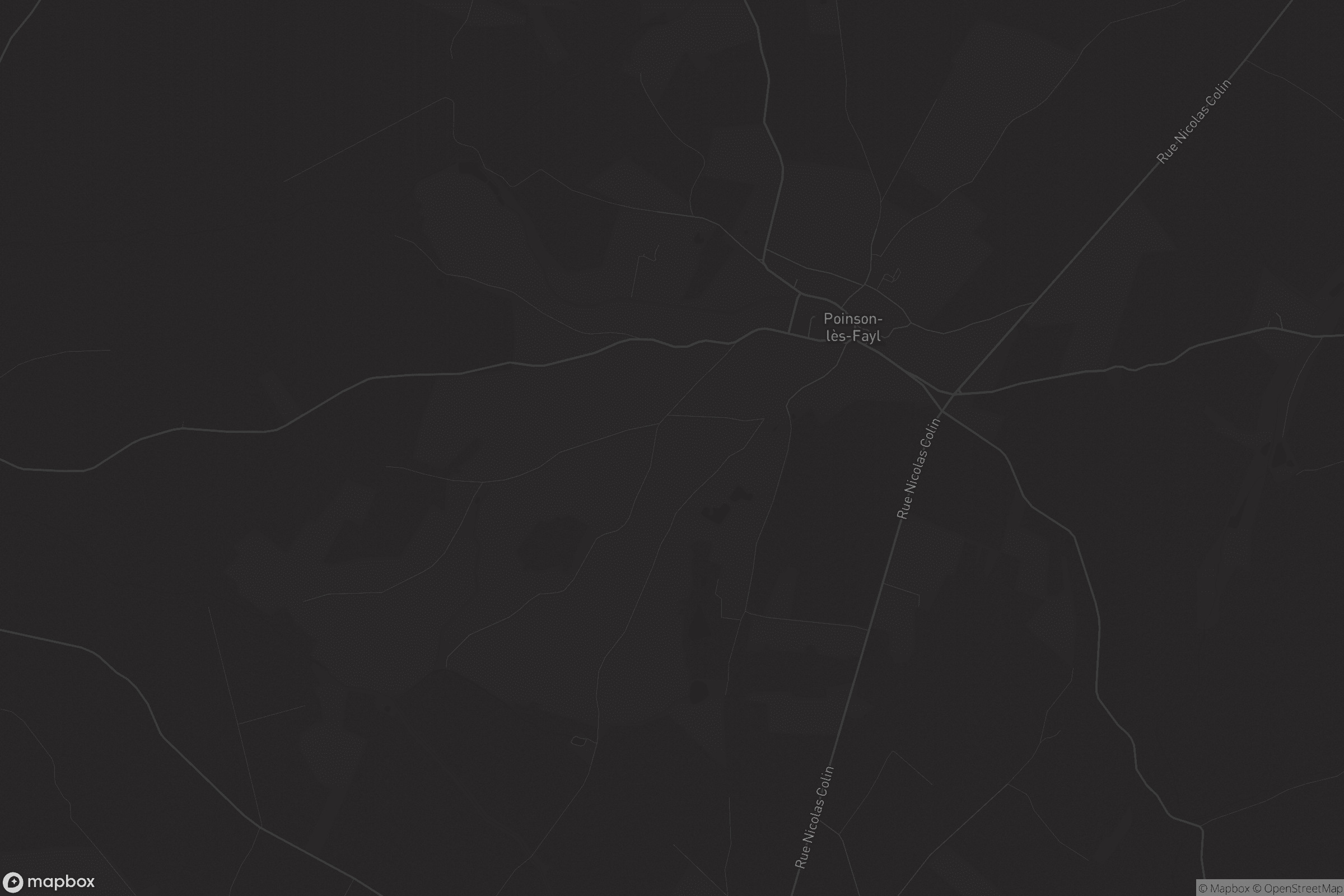 Carte de Poinson-lès-Fayl