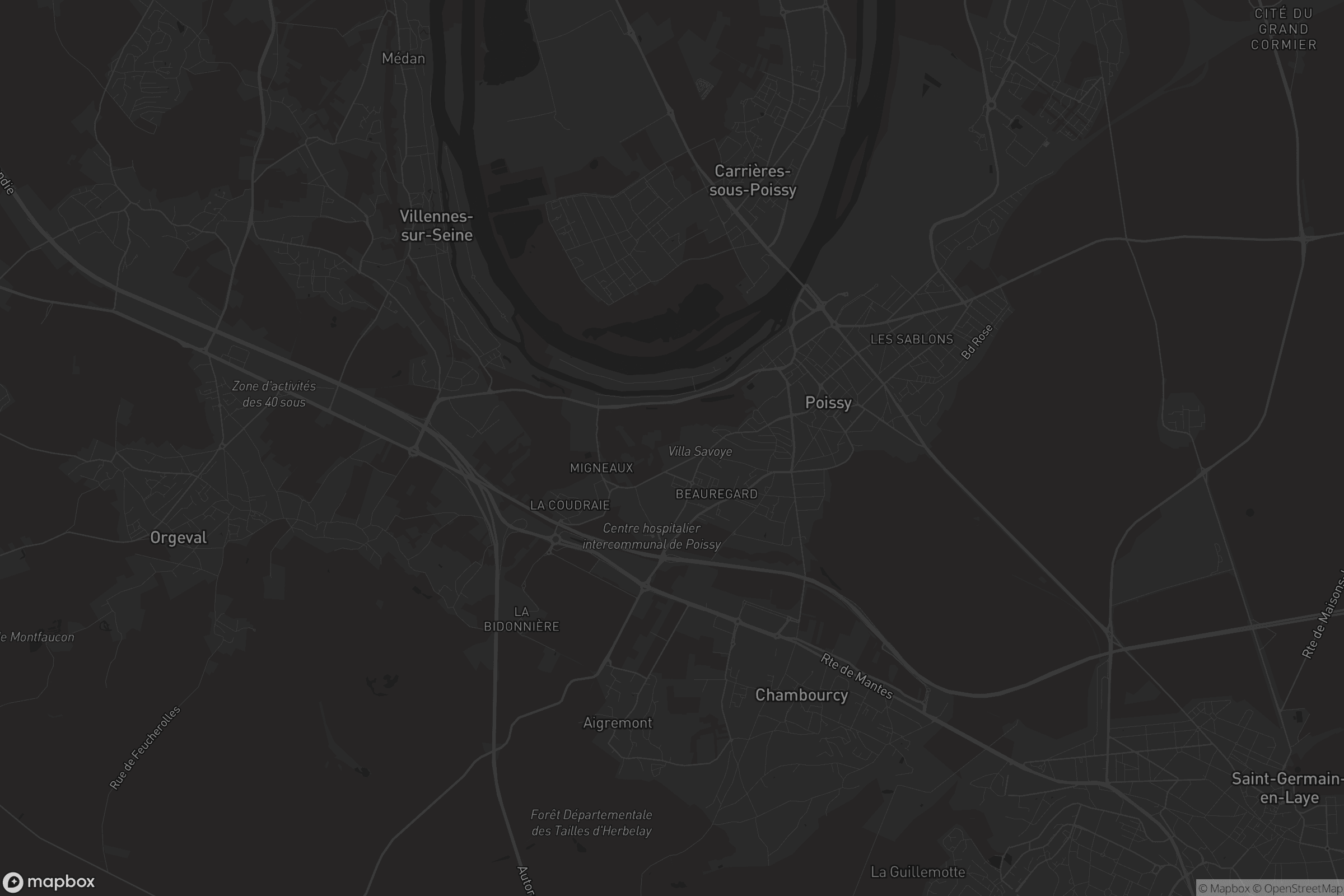 Carte de Poissy