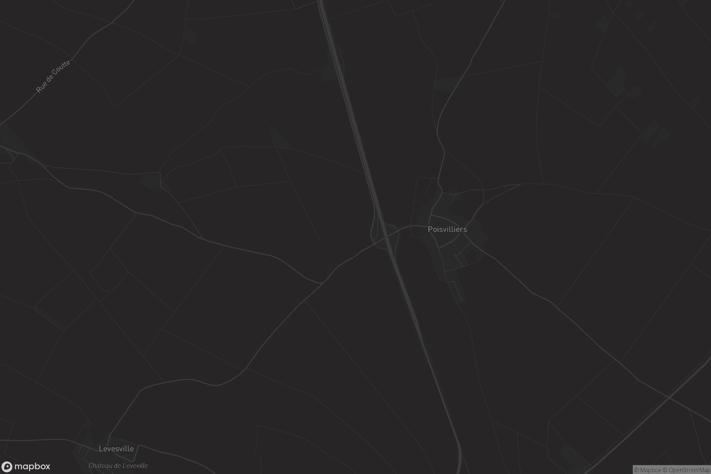 Carte de Poisvilliers