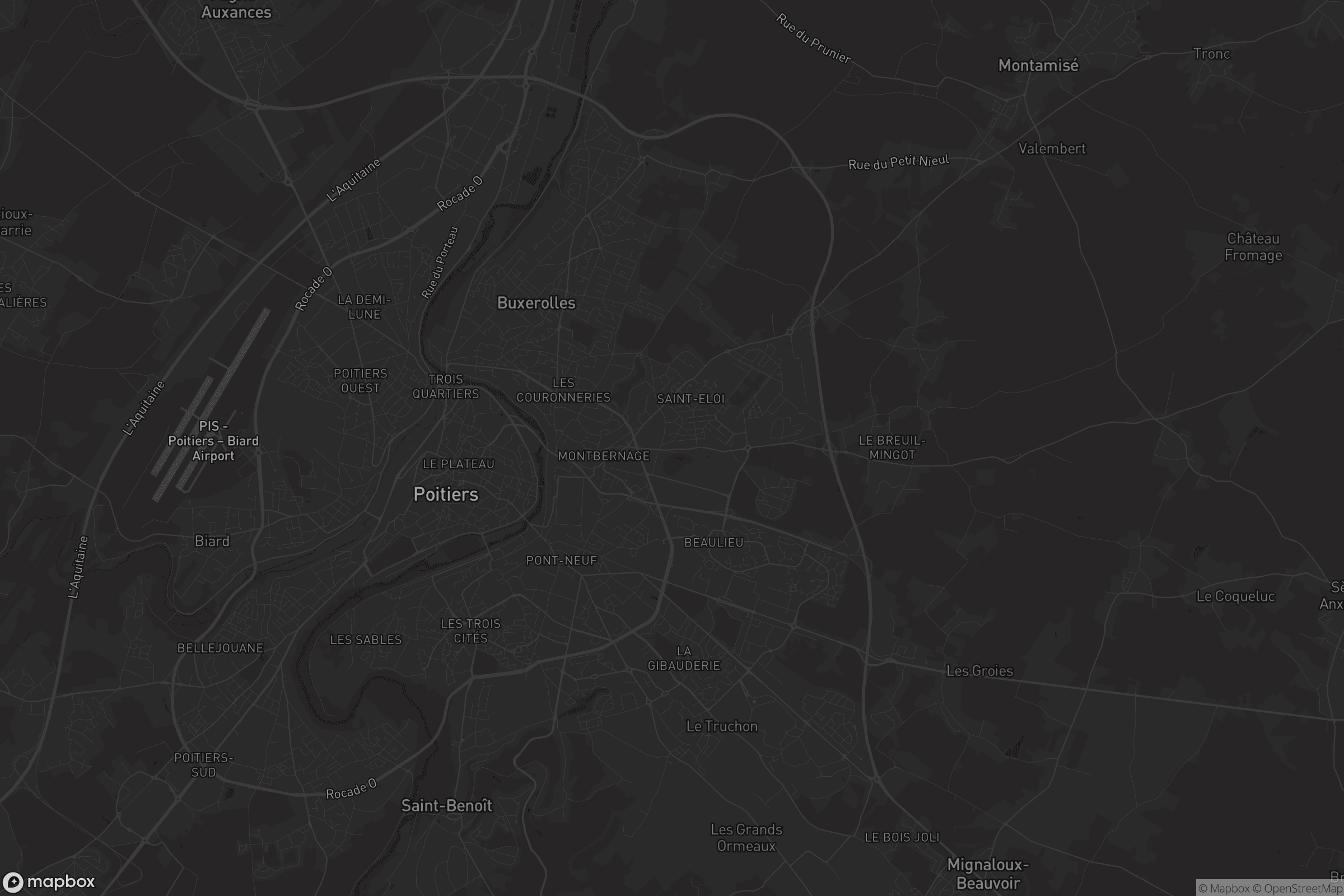 Carte de Poitiers