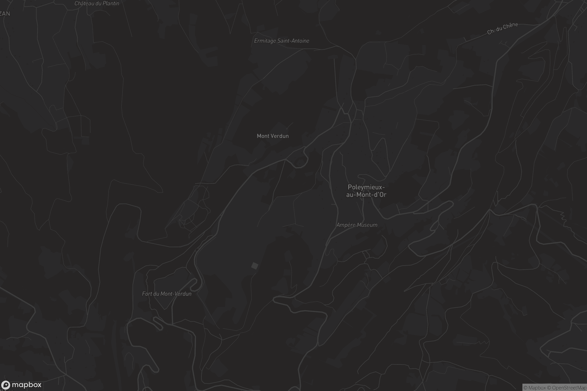 Carte de Poleymieux-au-Mont-d'Or