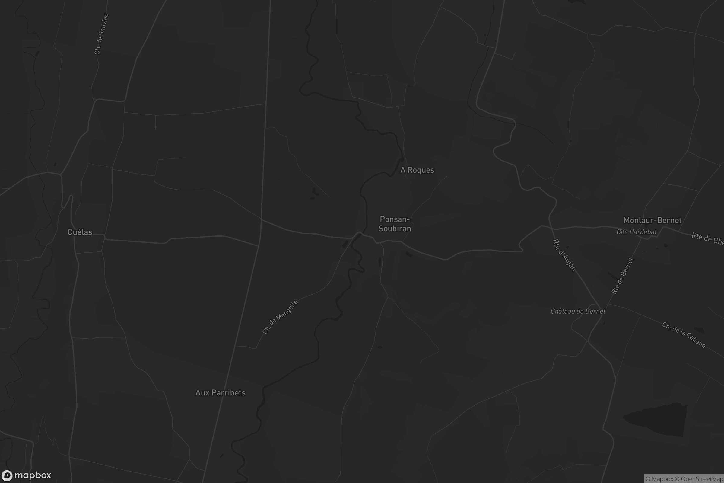 Carte de Ponsan-Soubiran