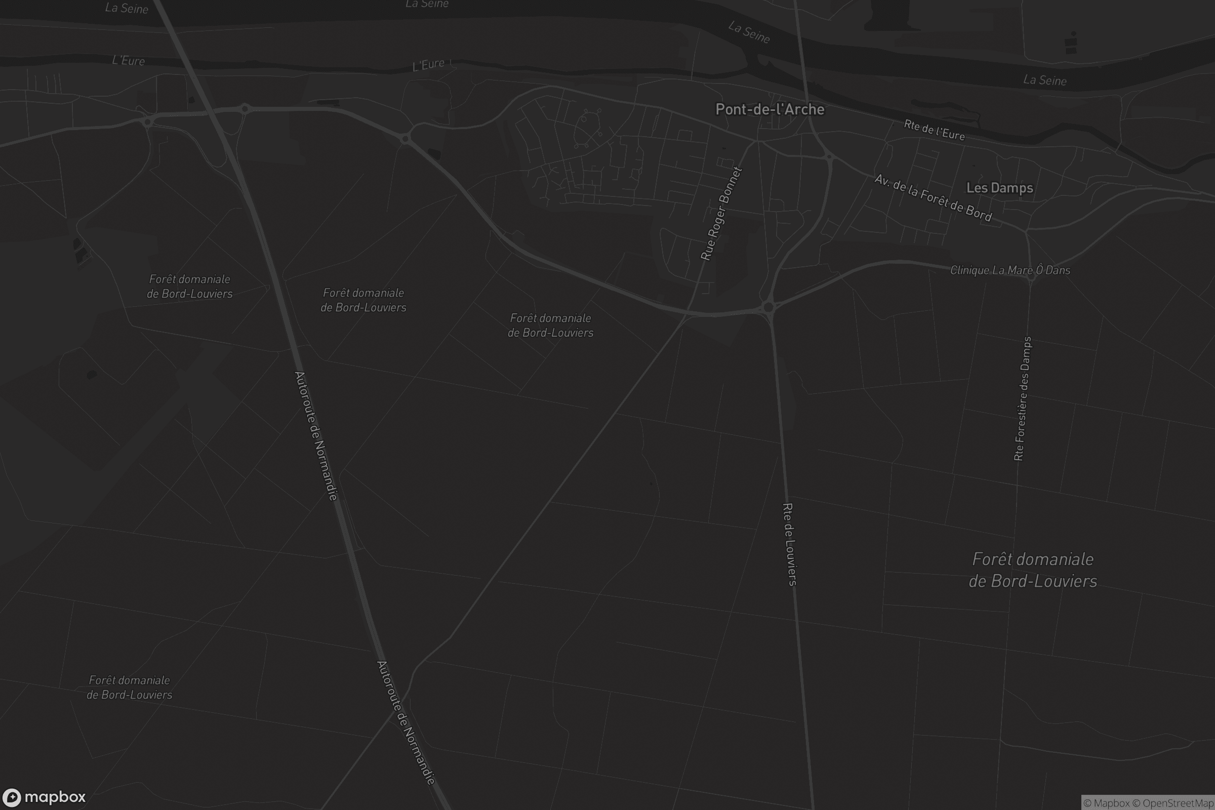 Carte de Pont-de-l'Arche