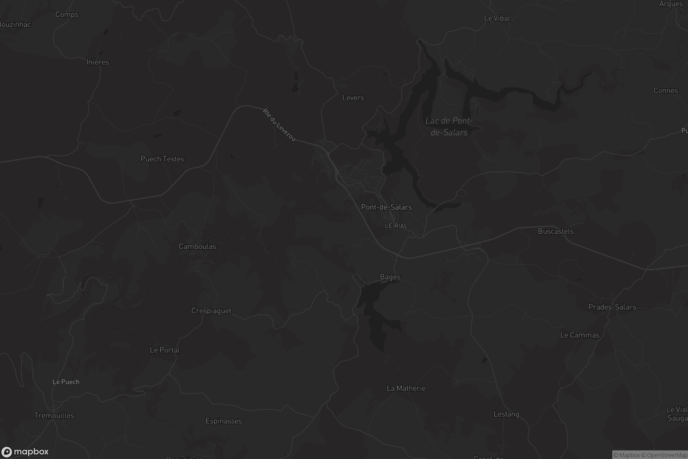 Carte de Pont-de-Salars