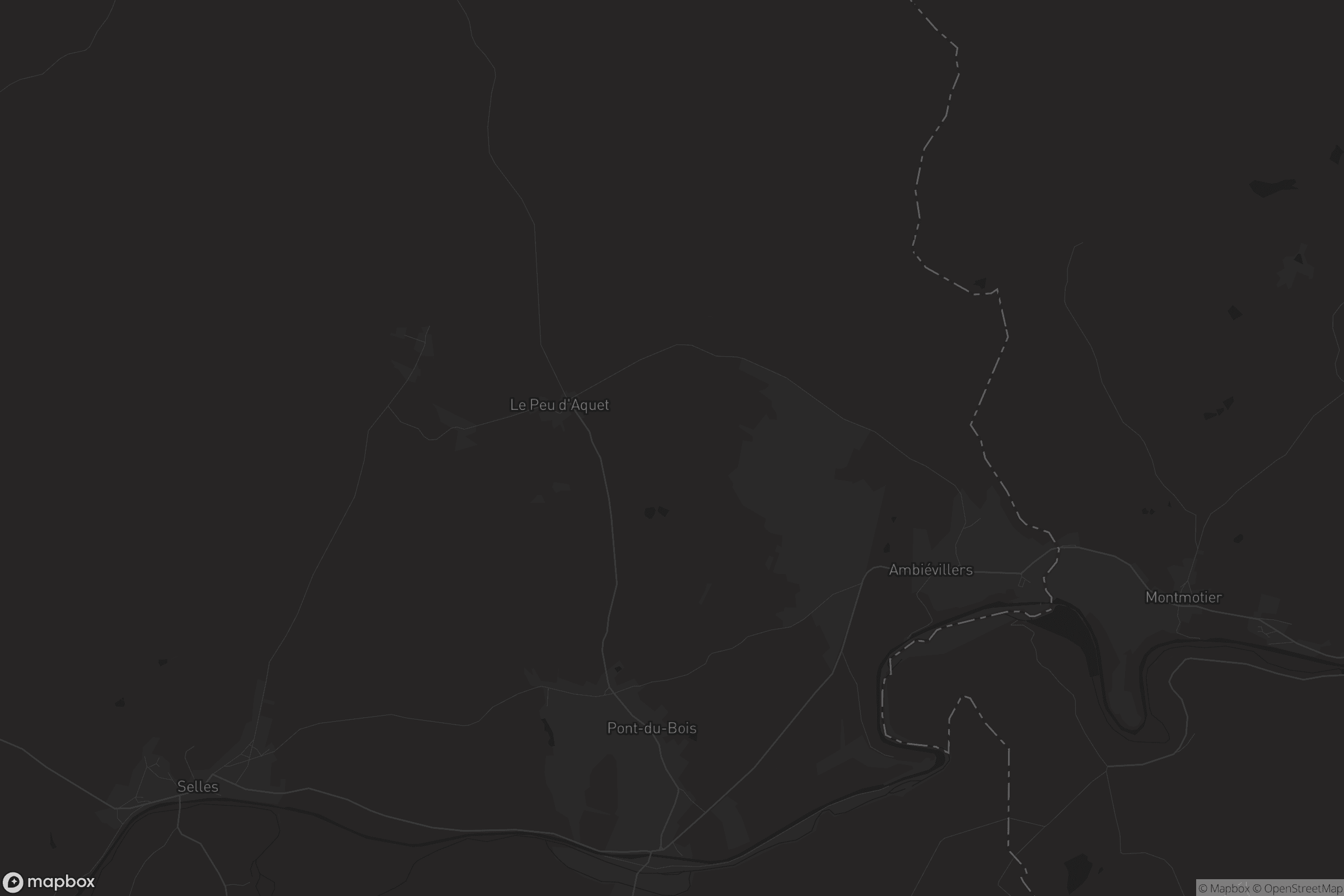 Carte de Pont-du-Bois