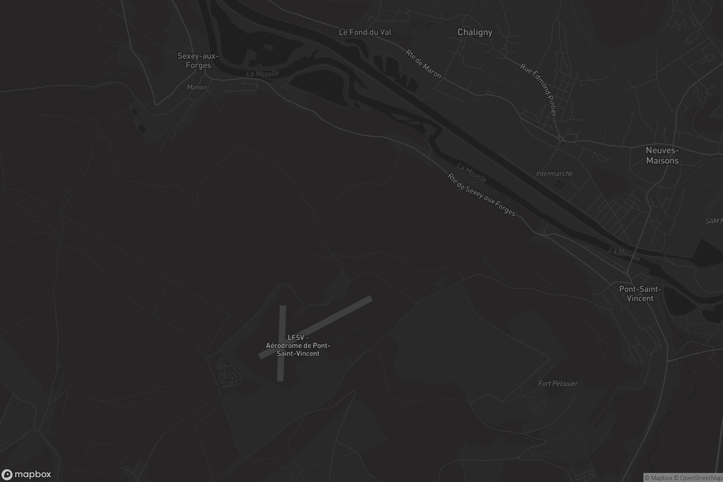 Carte de Pont-Saint-Vincent