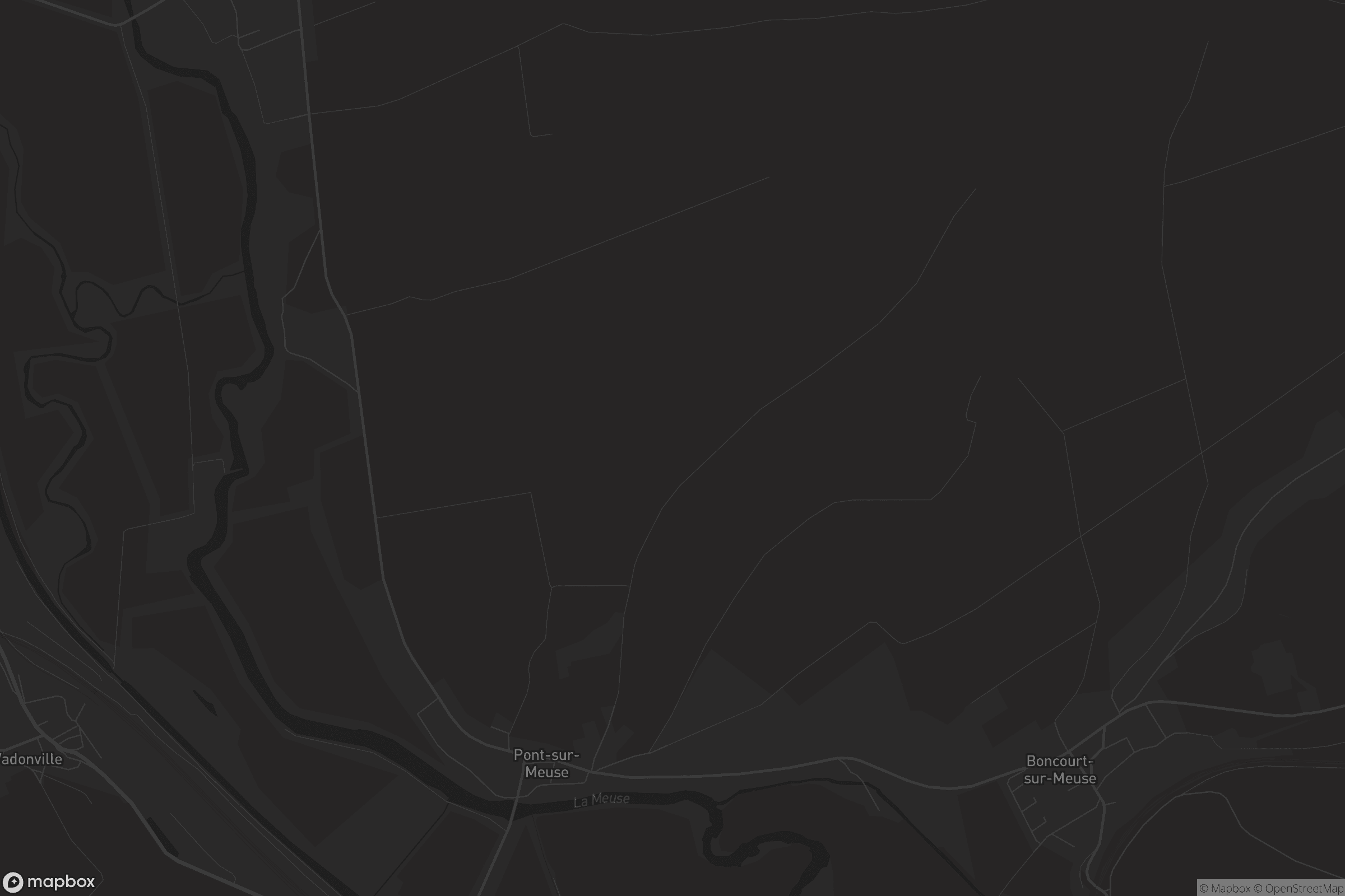 Carte de Pont-sur-Meuse