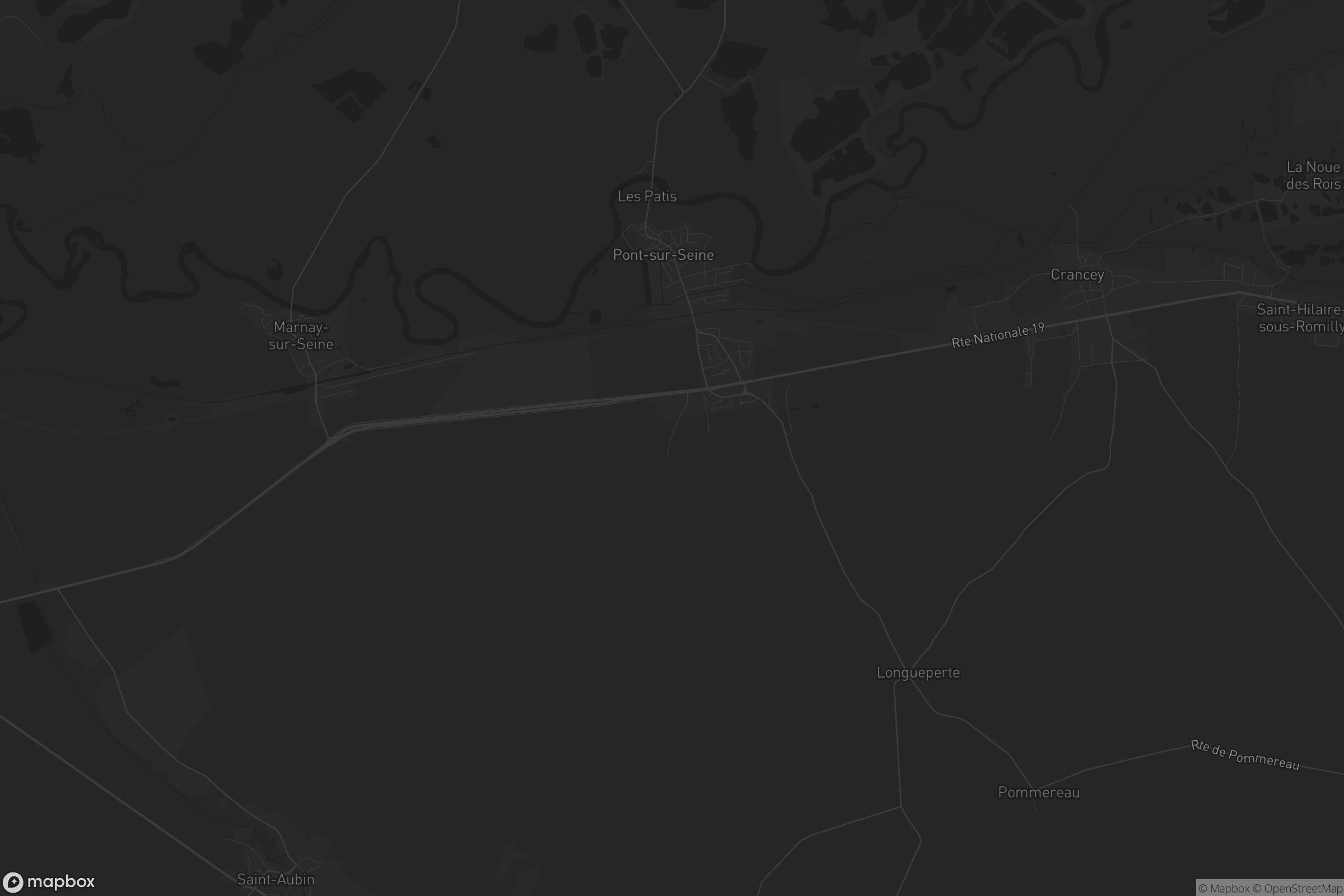 Carte de Pont-sur-Seine