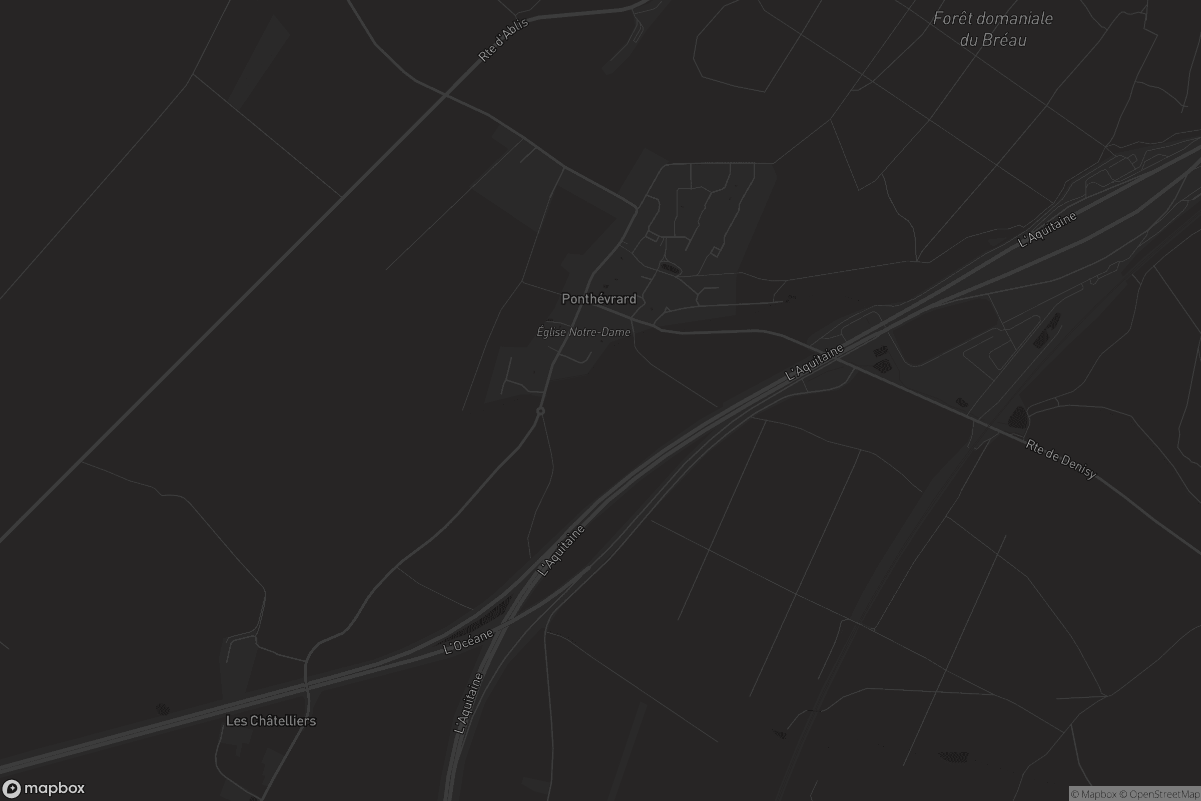 Carte de Ponthévrard