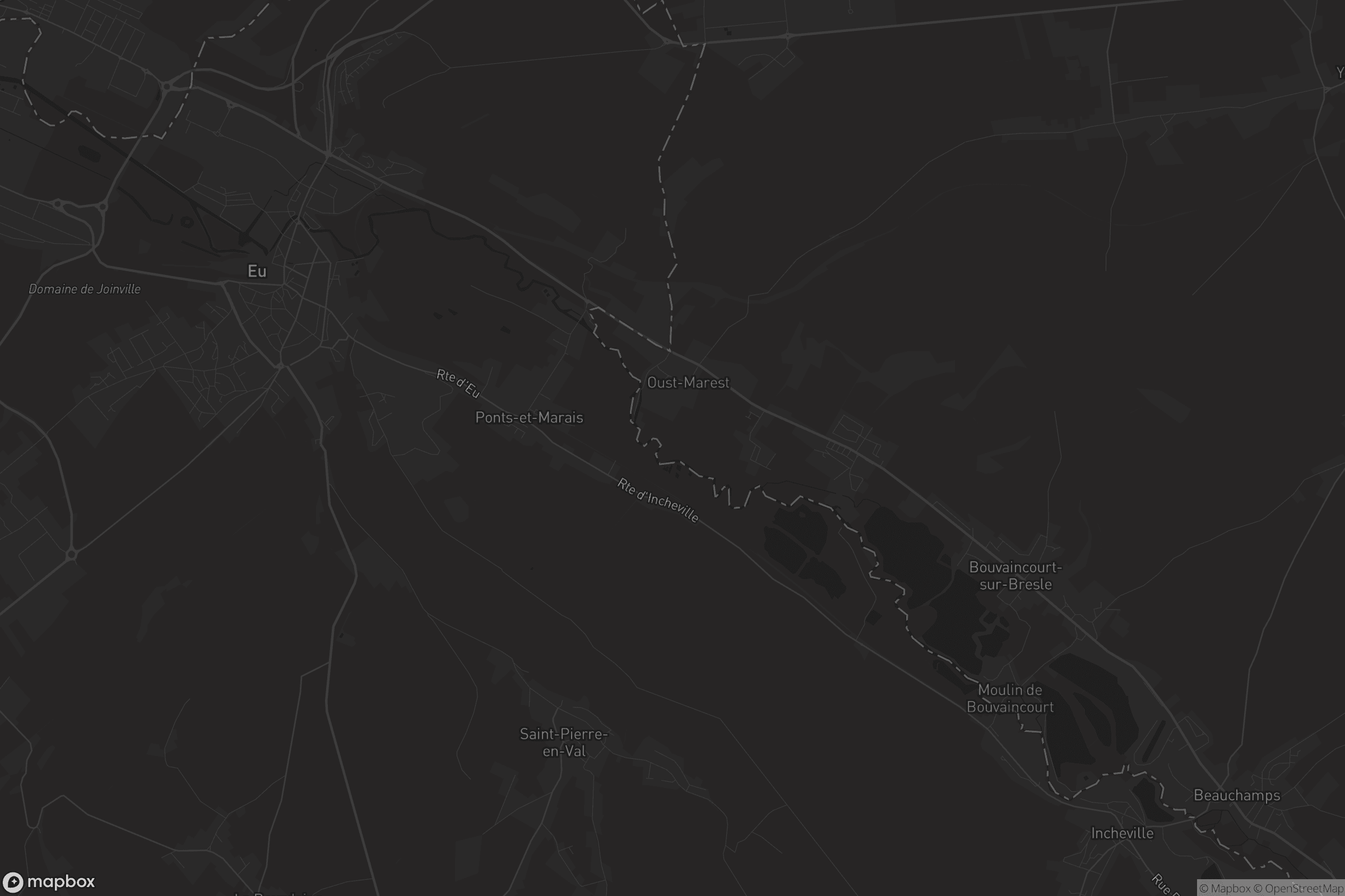 Carte de Ponts-et-Marais