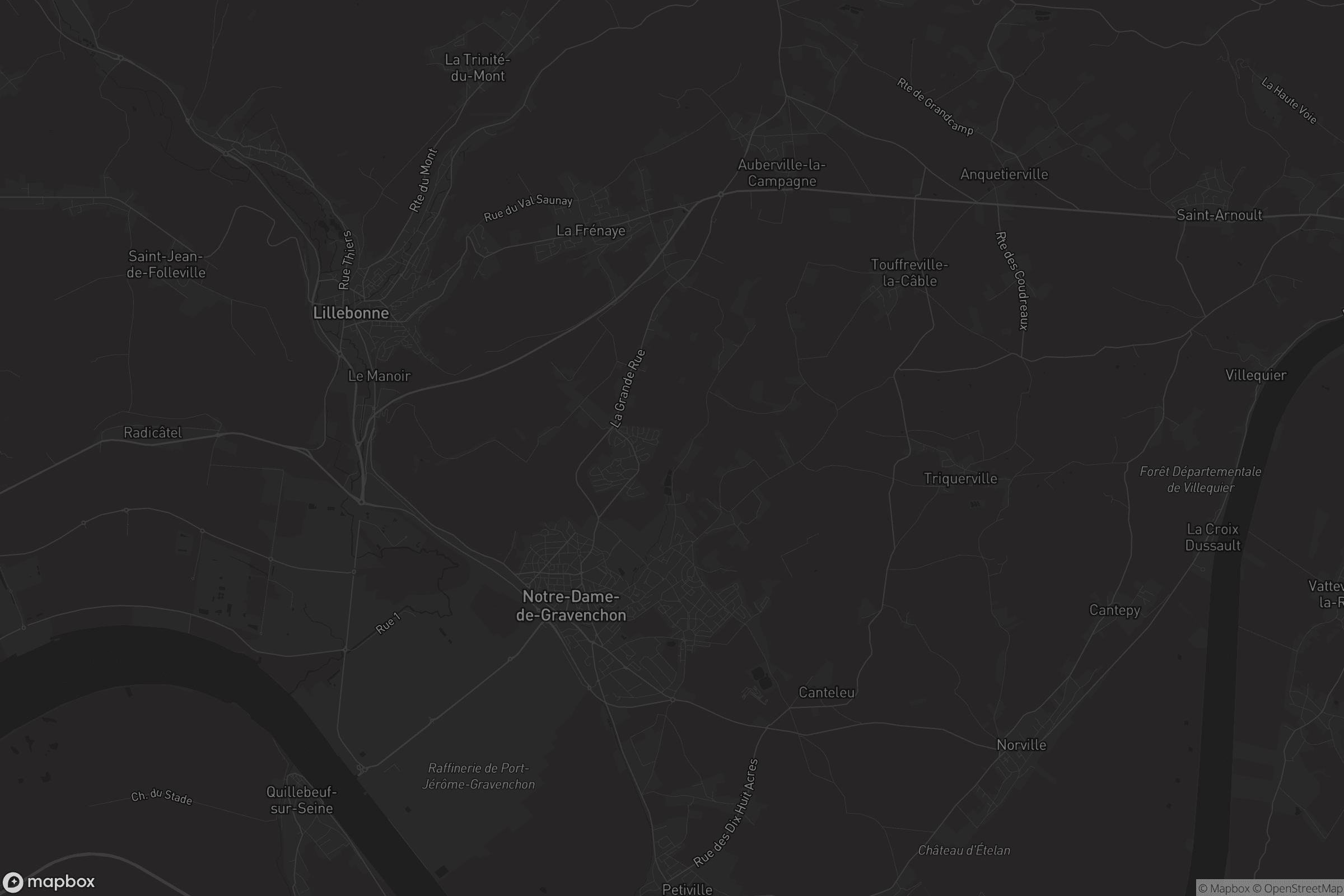 Carte de Port-Jérôme-sur-Seine