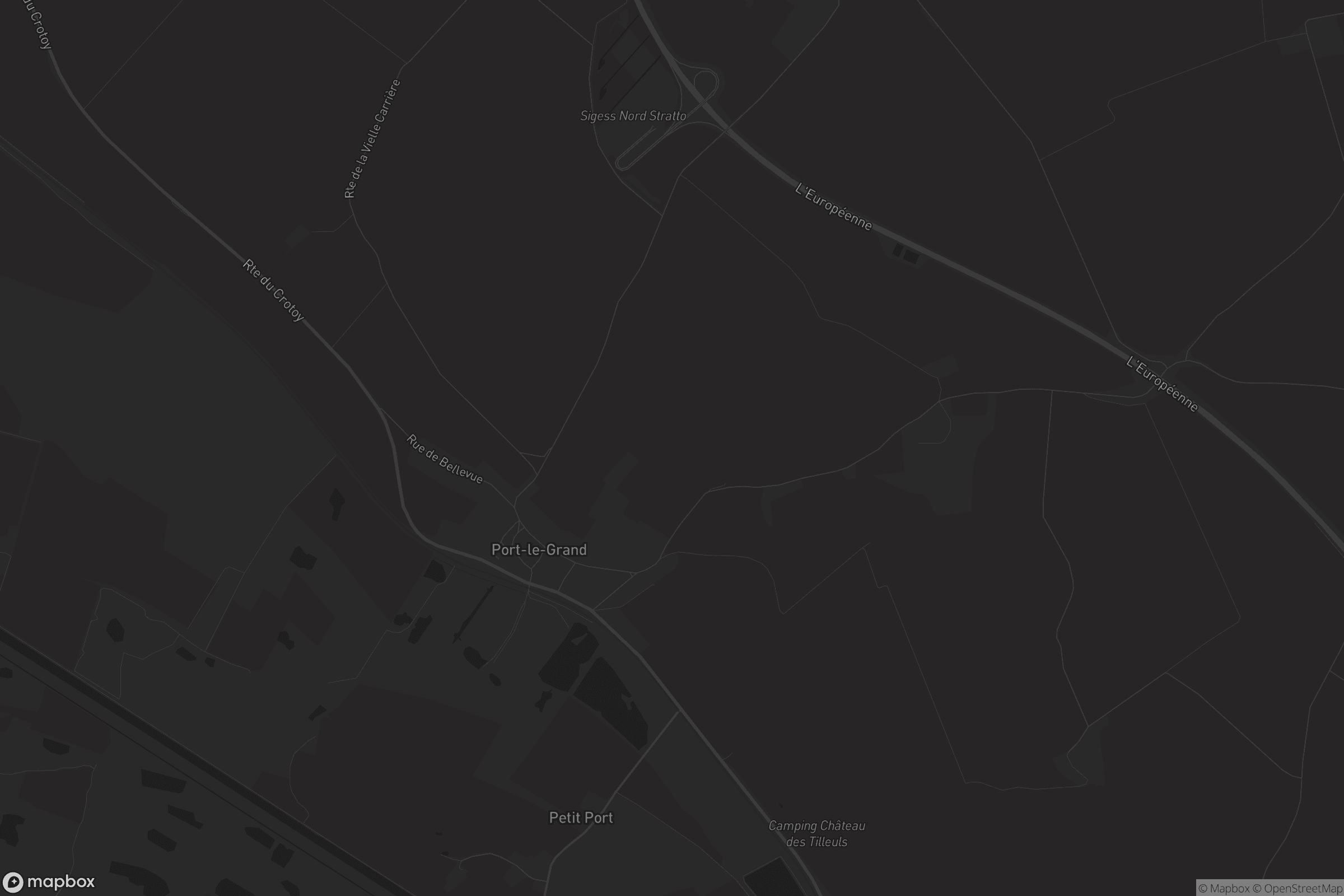 Carte de Port-le-Grand