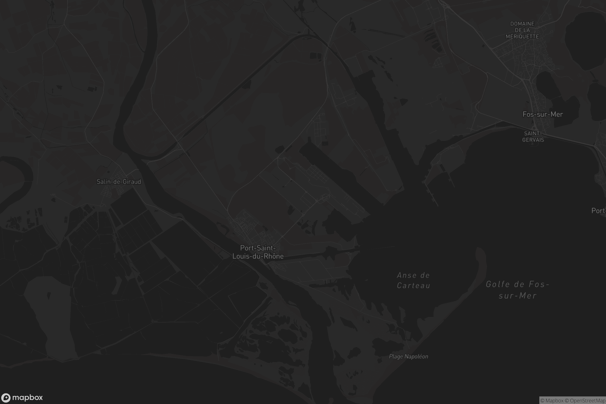 Carte de Port-Saint-Louis-du-Rhône