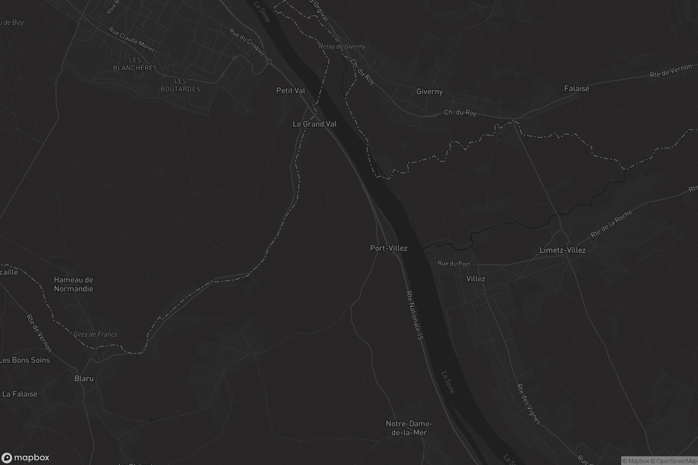 Carte de Port-Villez