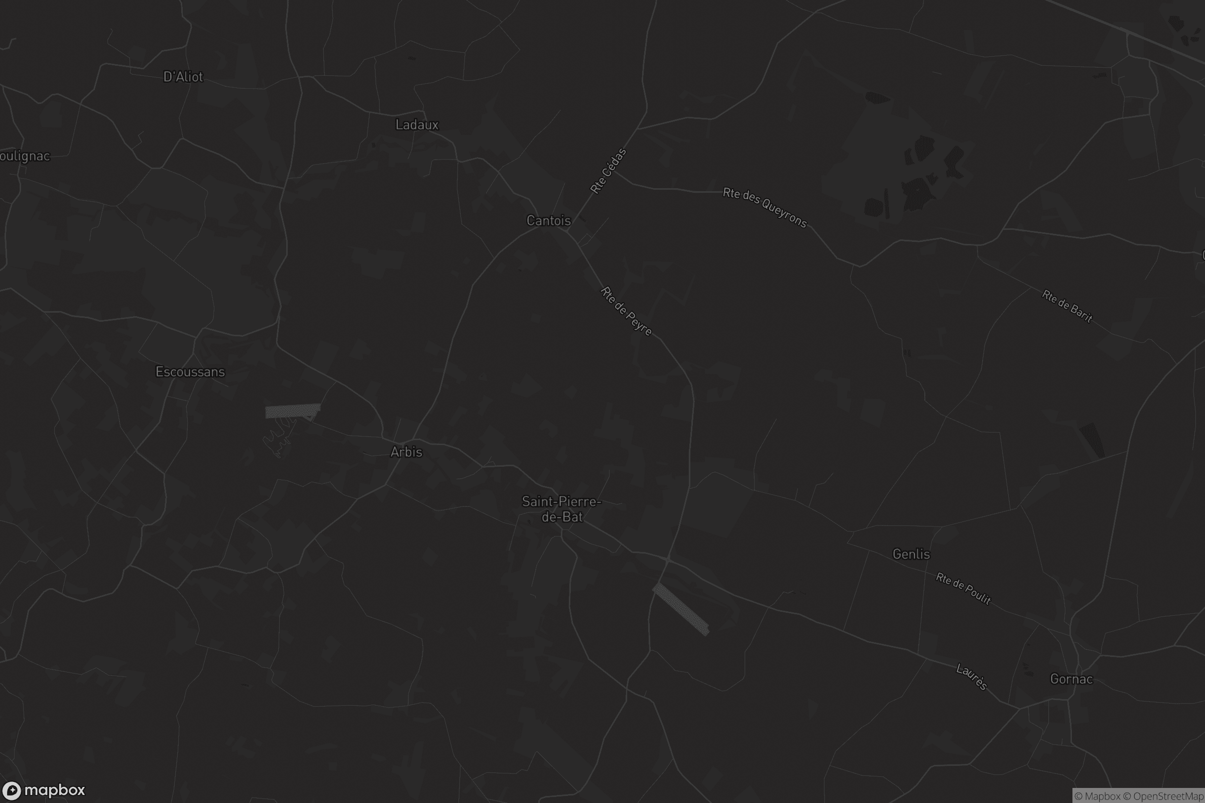 Carte de Porte-de-Benauge