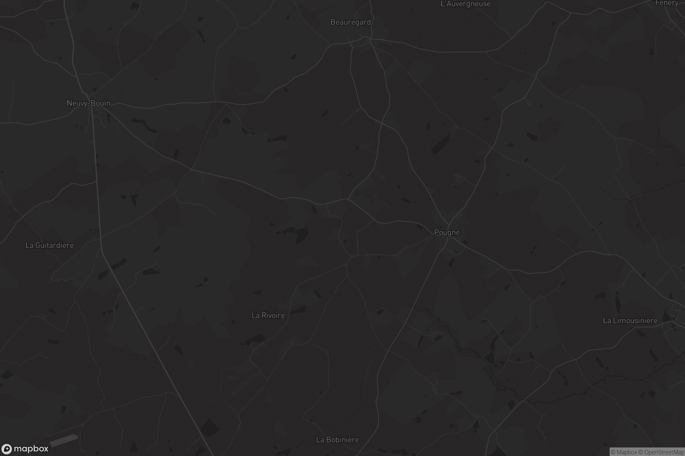 Carte de Pougne-Hérisson