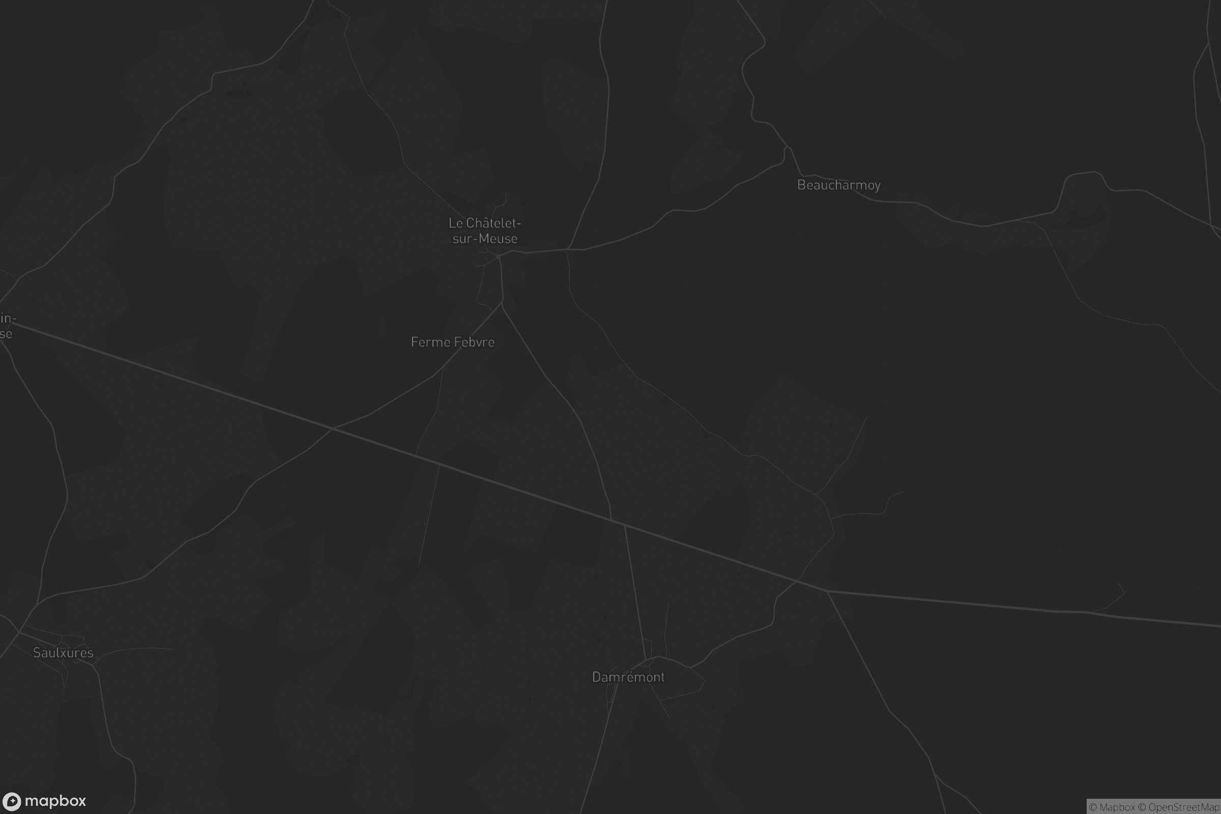 Carte de Pouilly-en-Bassigny