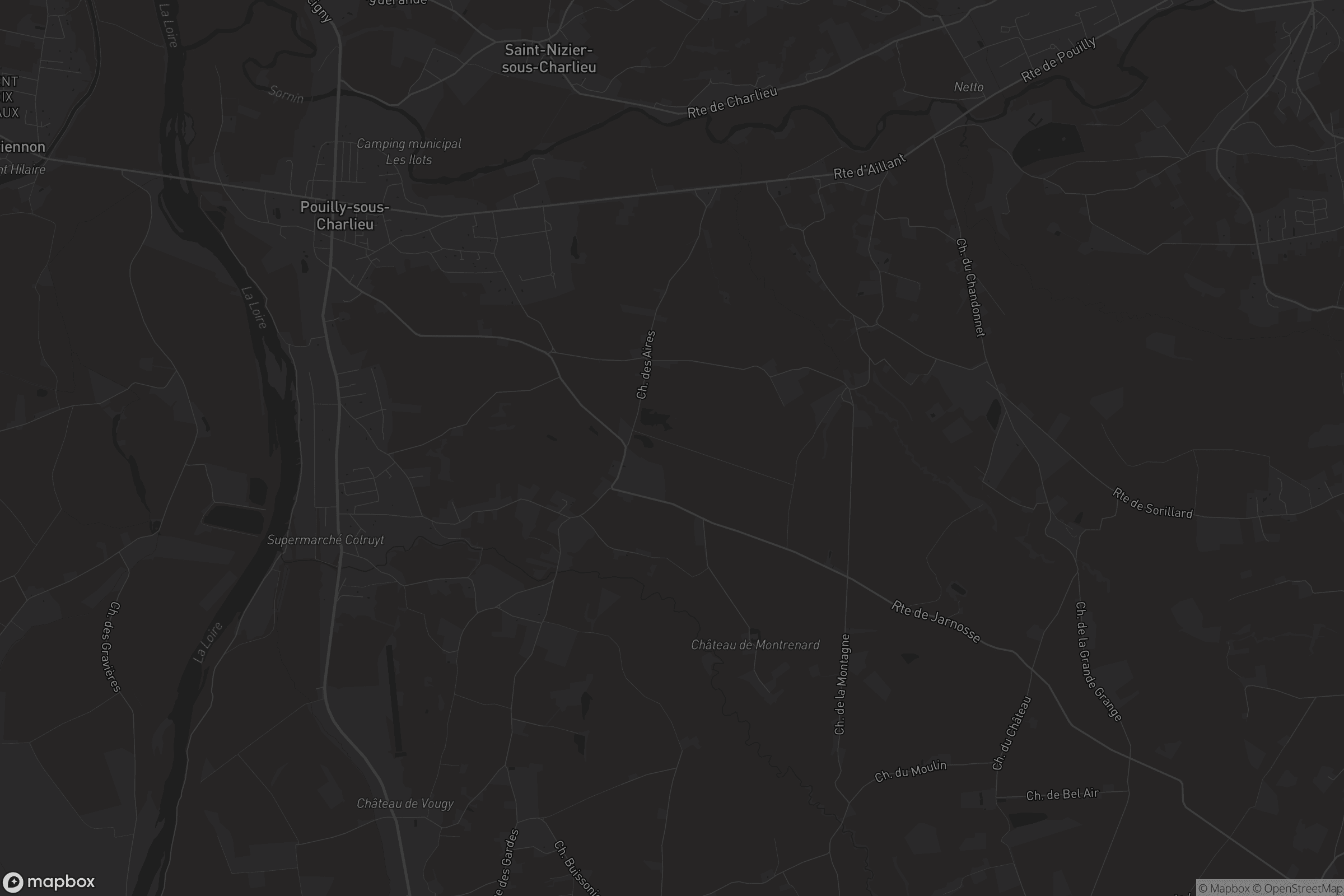 Carte de Pouilly-sous-Charlieu