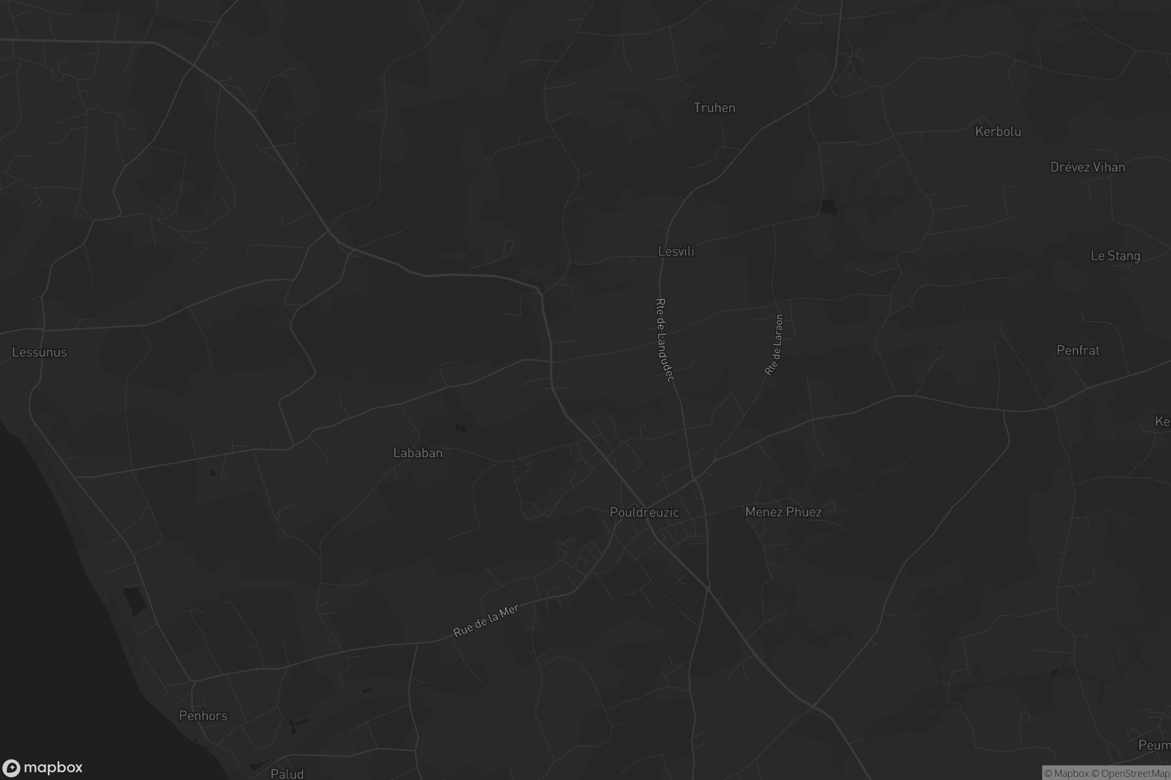 Carte de Pouldreuzic