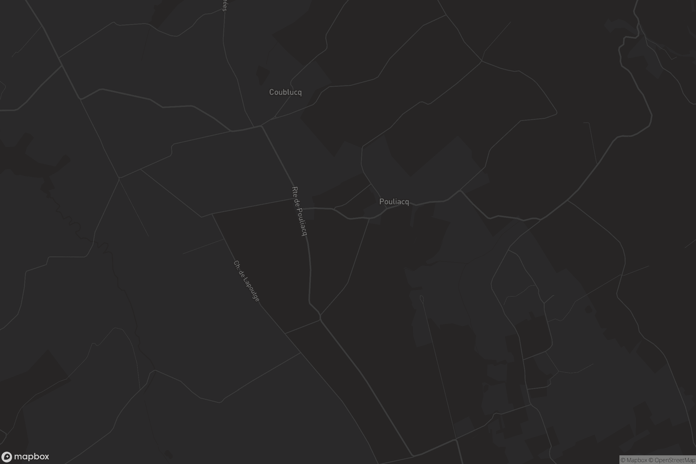 Carte de Pouliacq