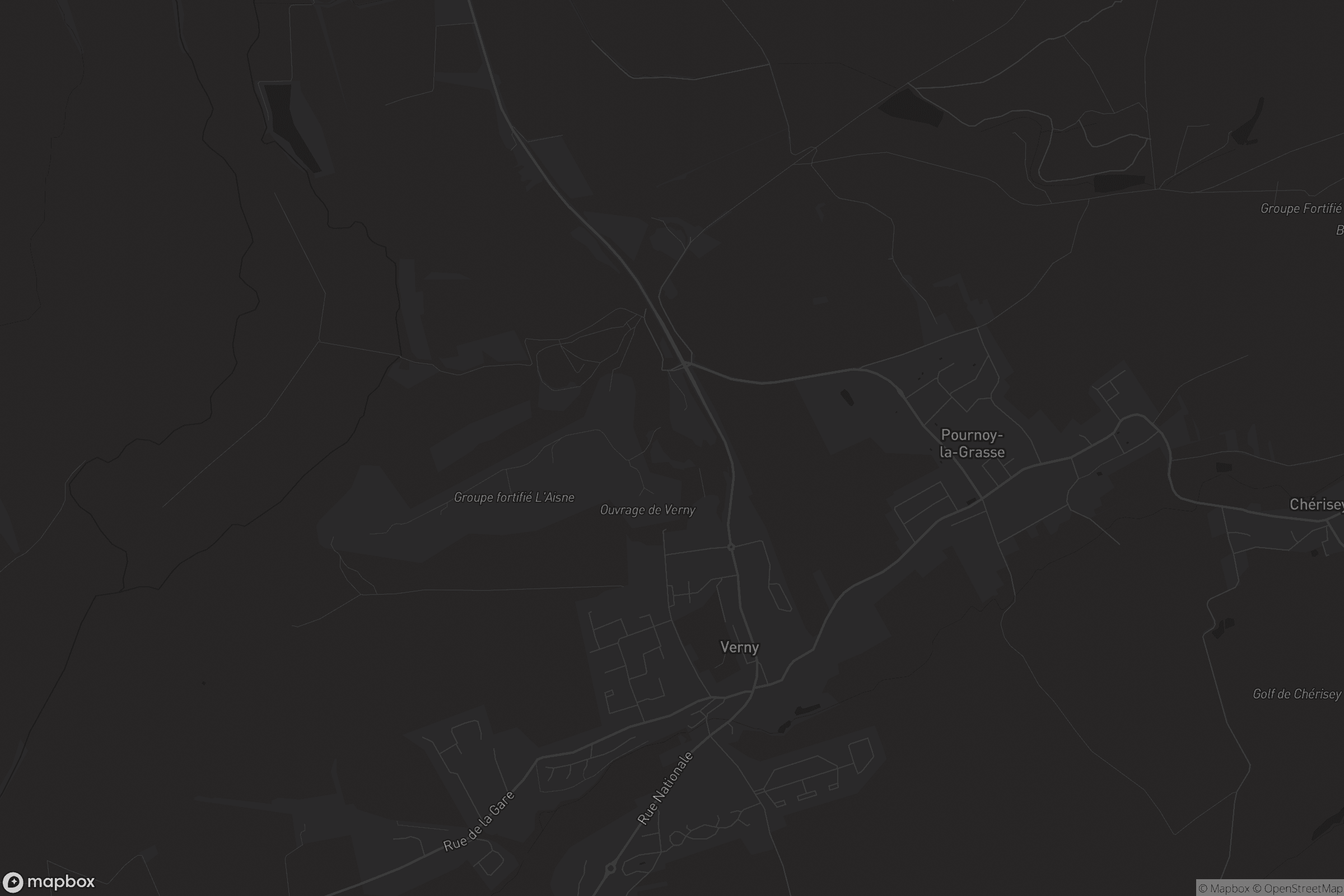 Carte de Pournoy-la-Grasse