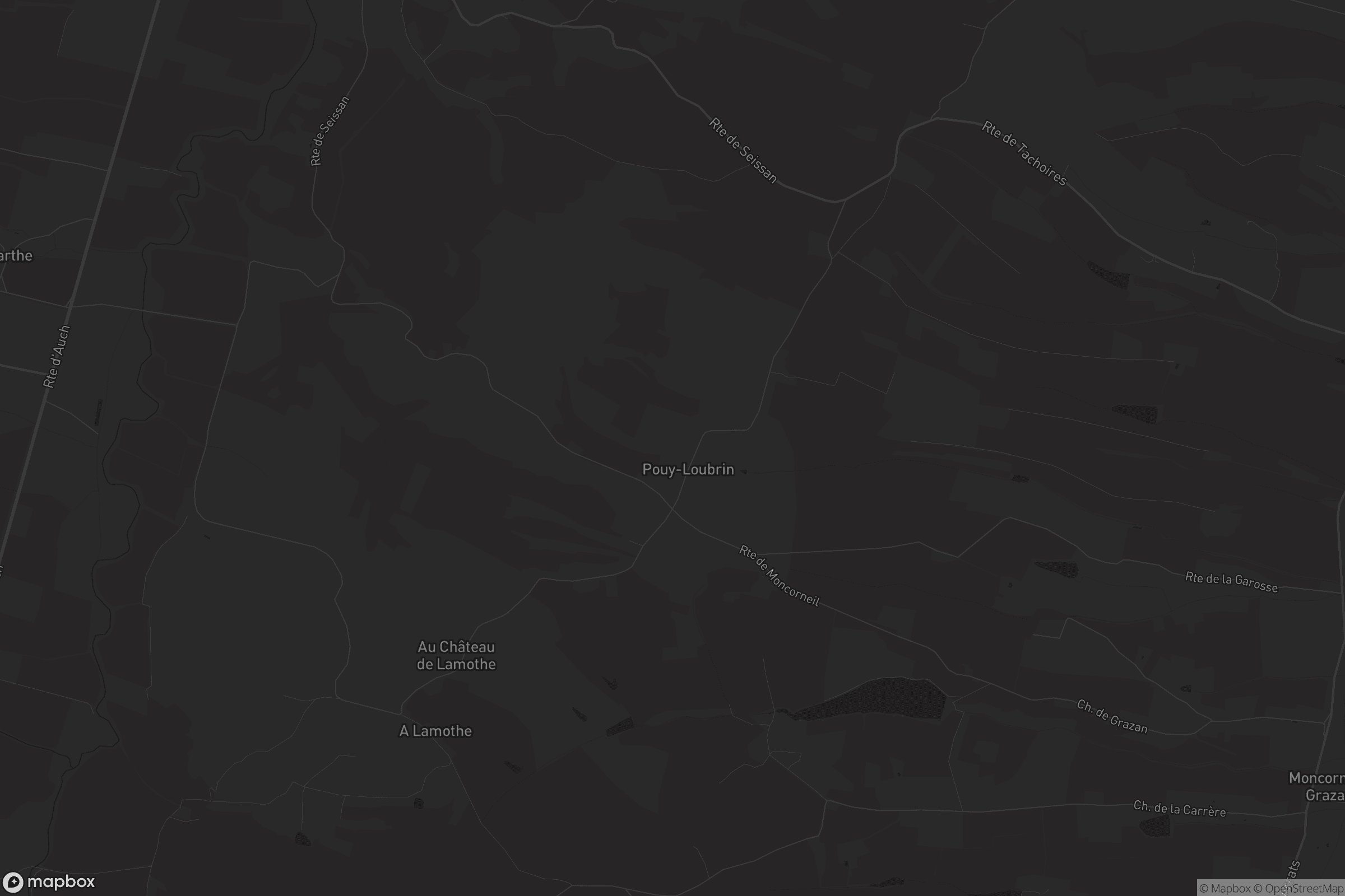 Carte de Pouy-Loubrin
