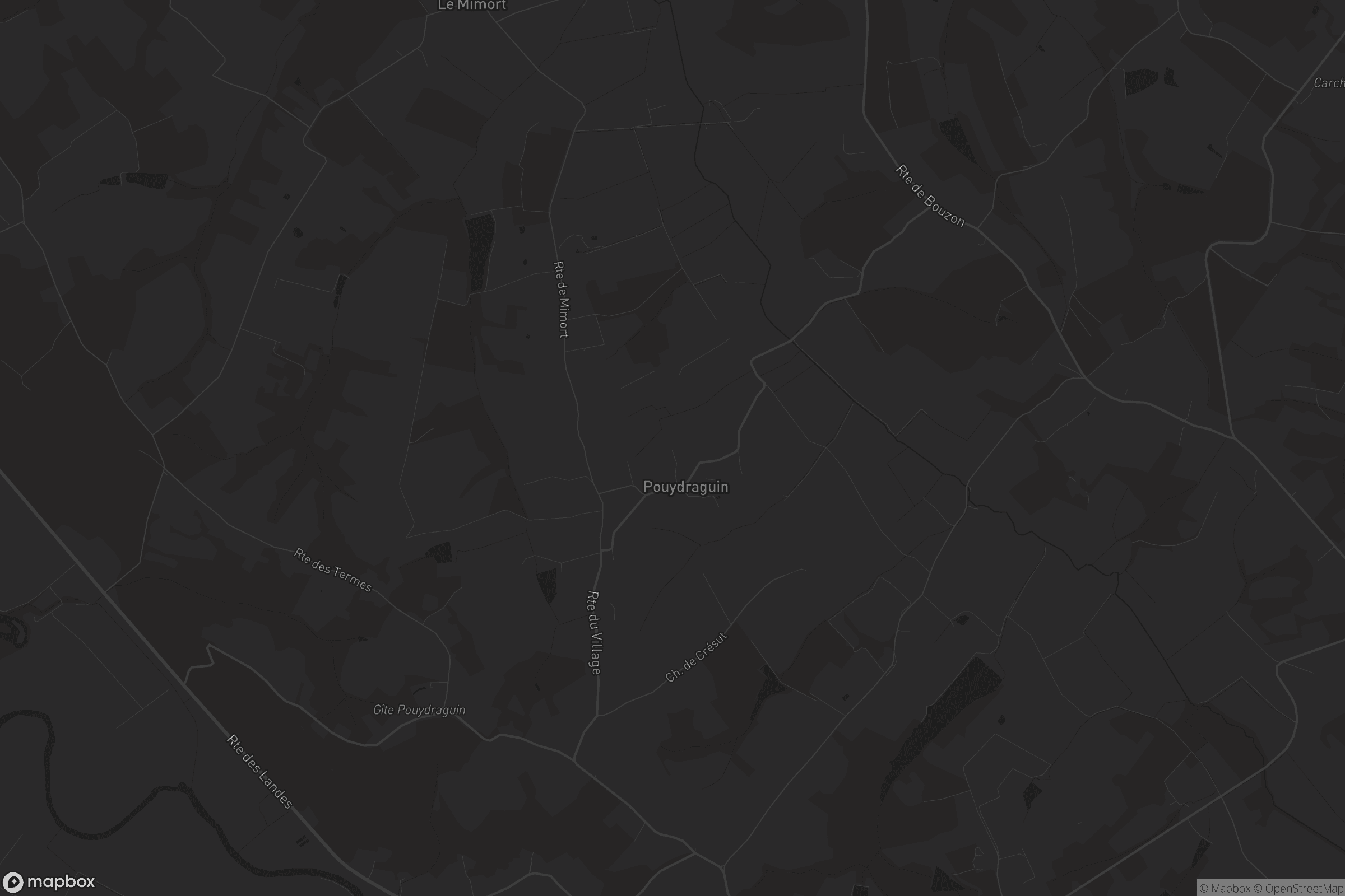 Carte de Pouydraguin