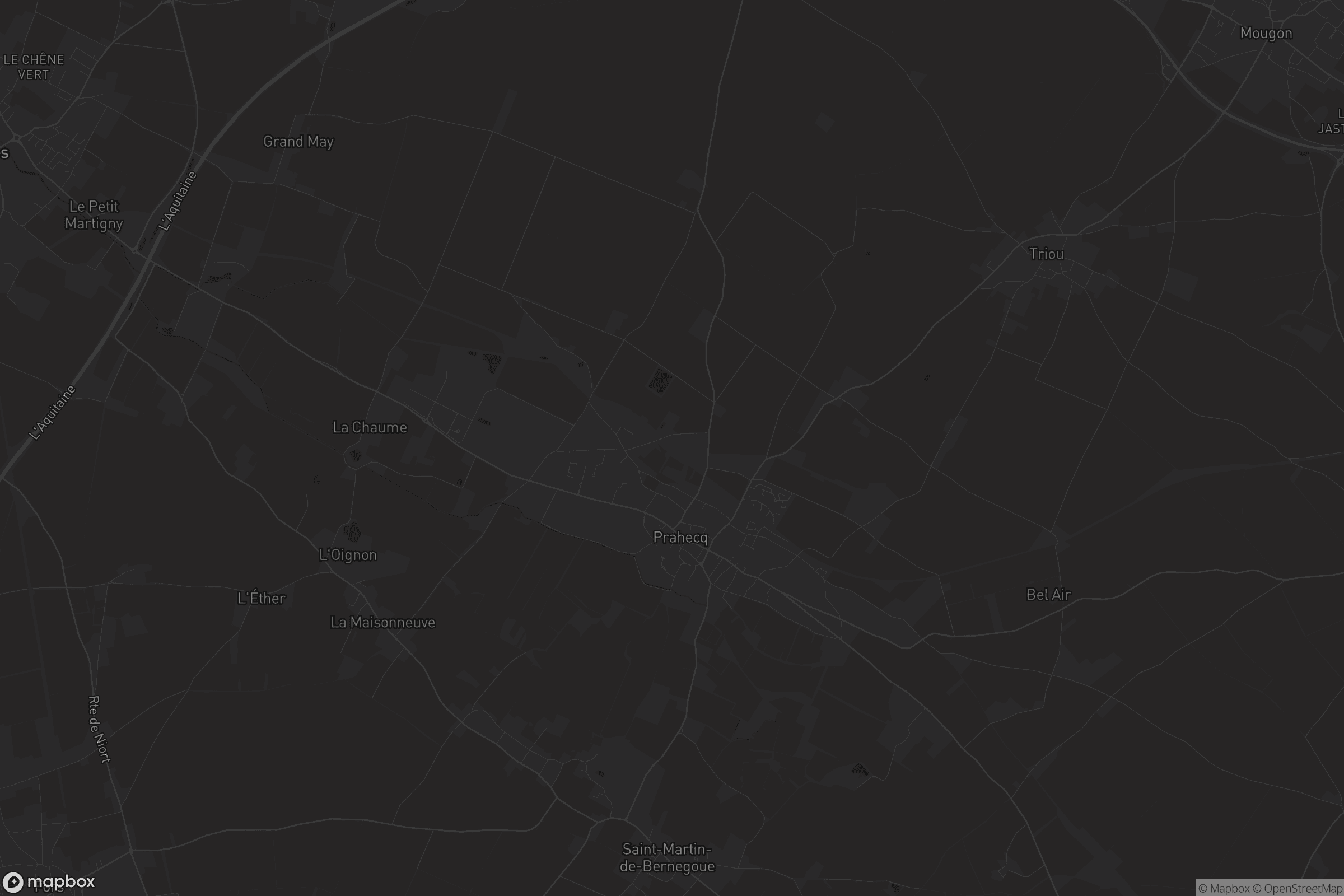 Carte de Prahecq