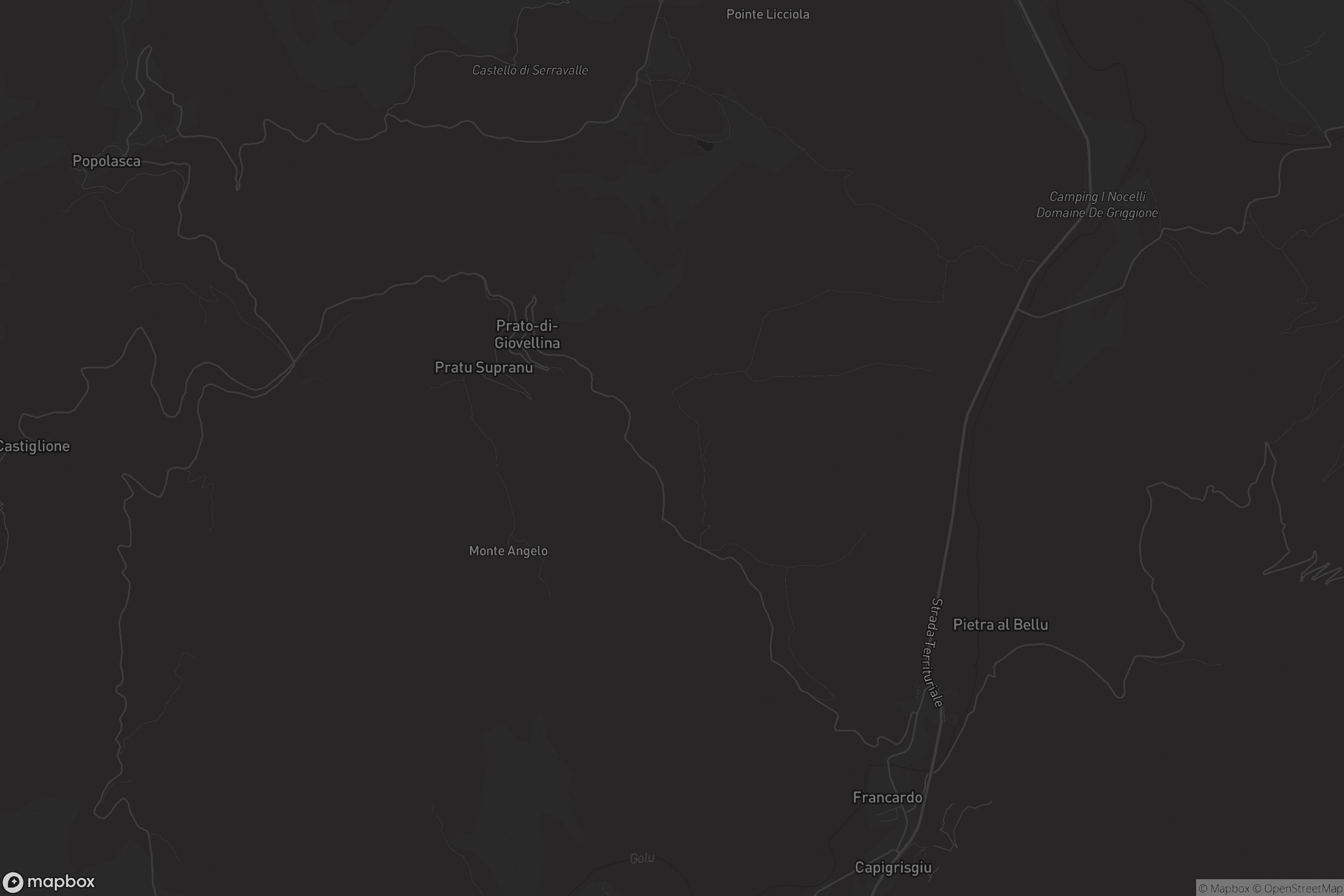 Carte de Prato-di-Giovellina