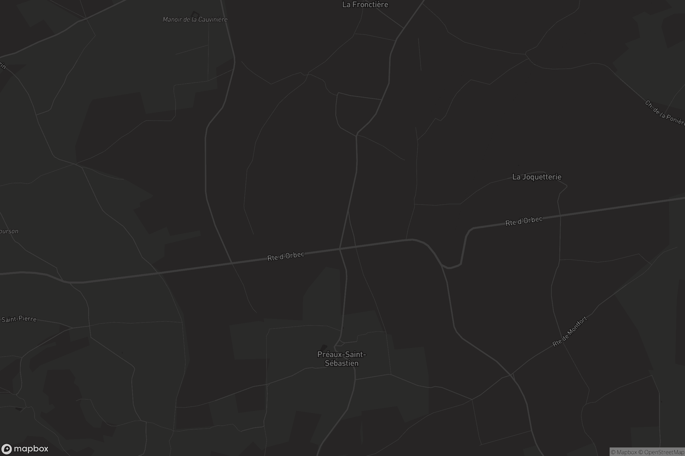 Carte de Préaux-Saint-Sébastien