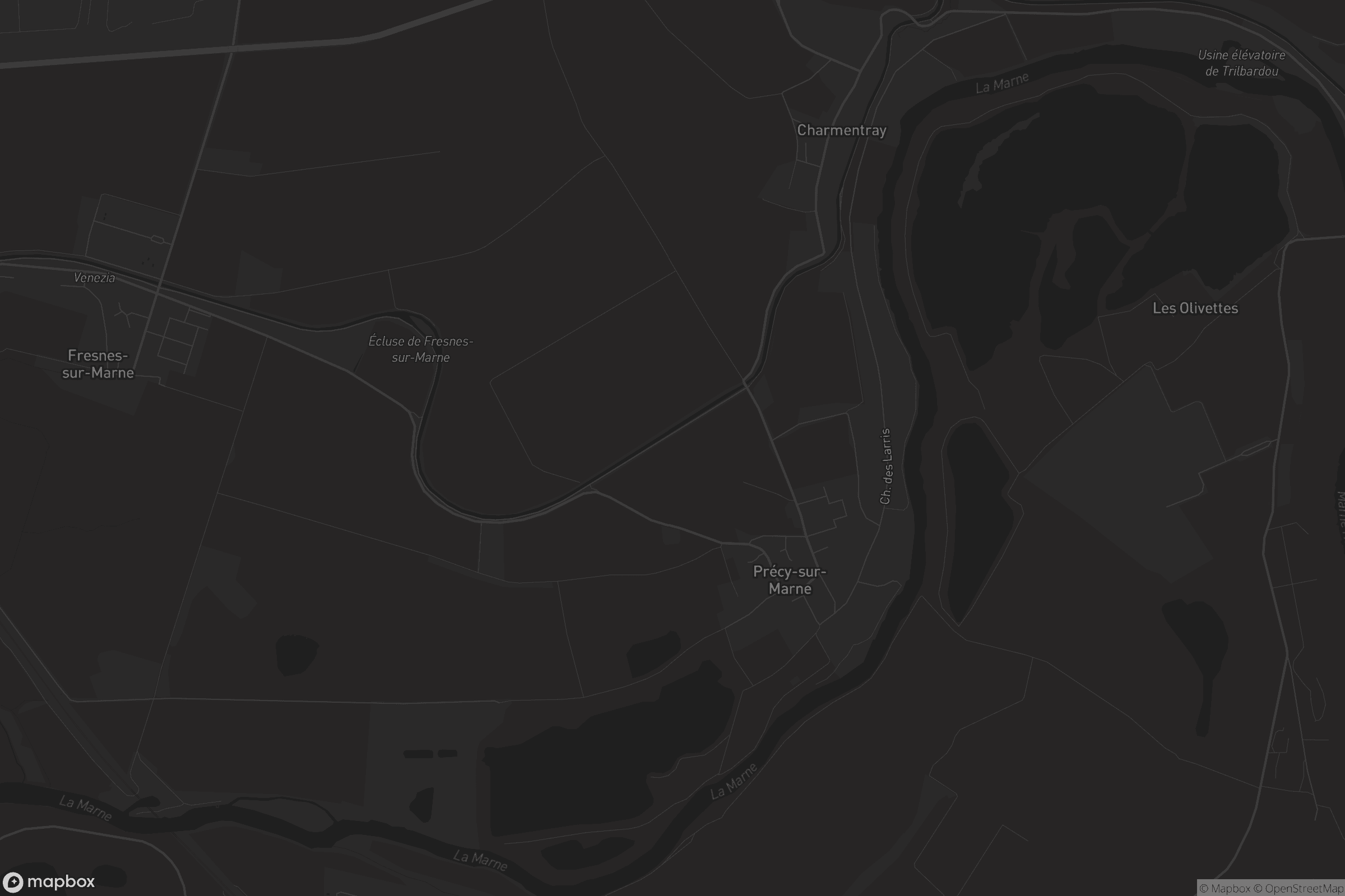 Carte de Précy-sur-Marne