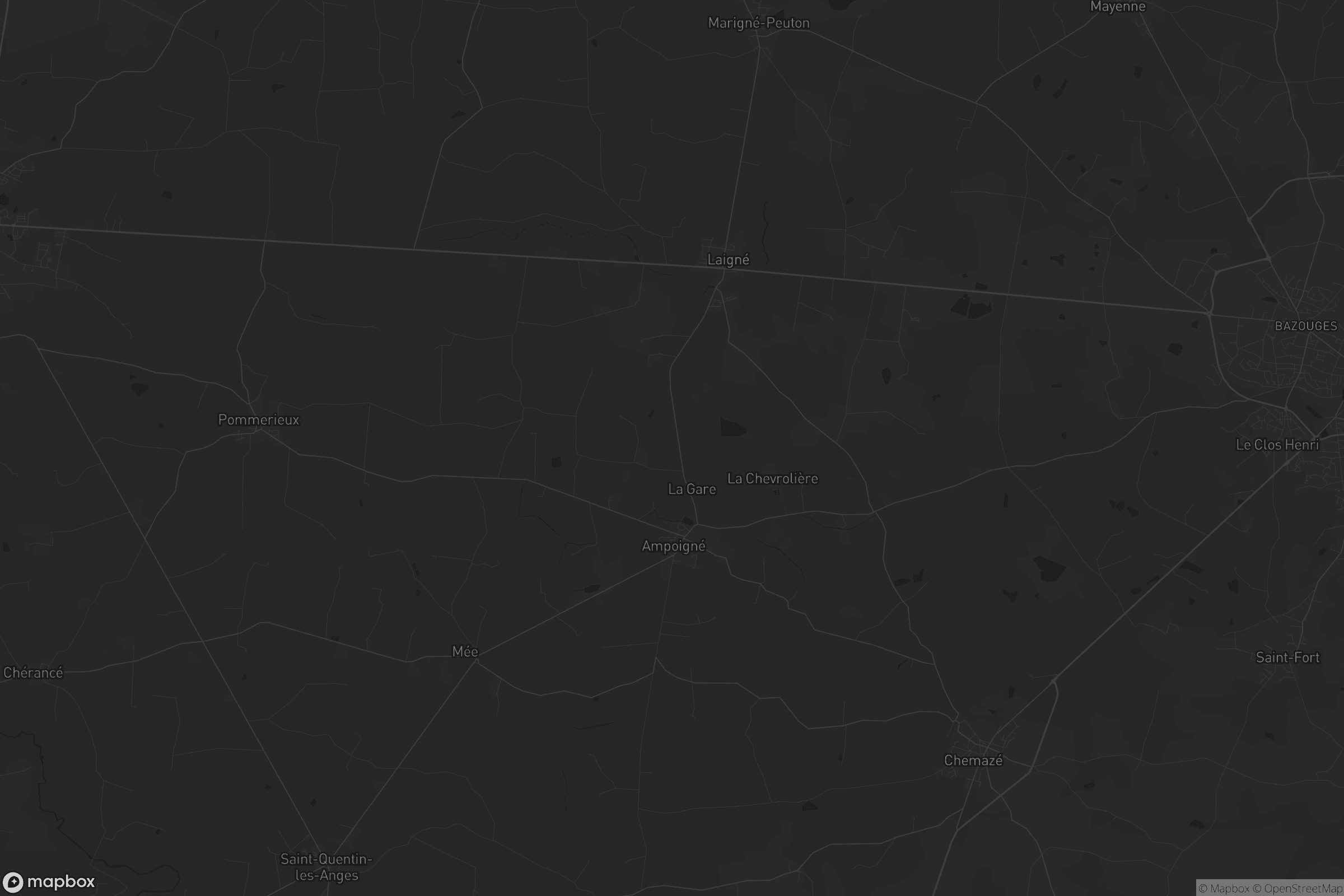 Carte de Prée-d'Anjou