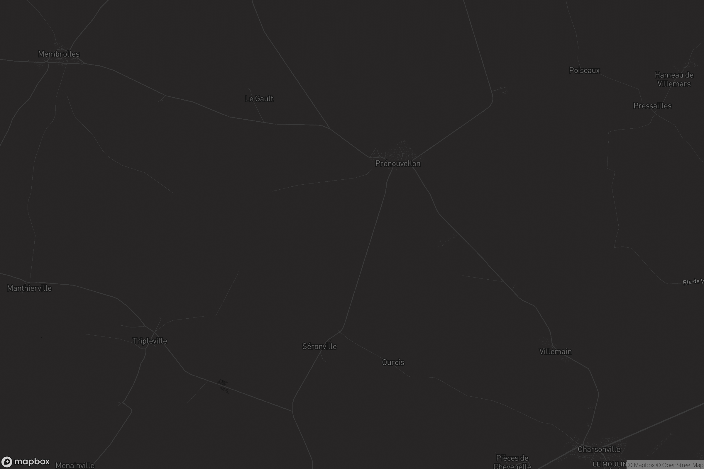 Carte de Prénouvellon