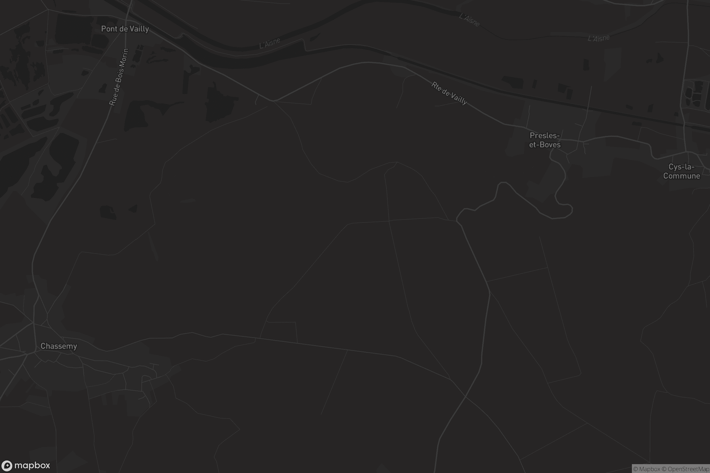 Carte de Presles-et-Boves