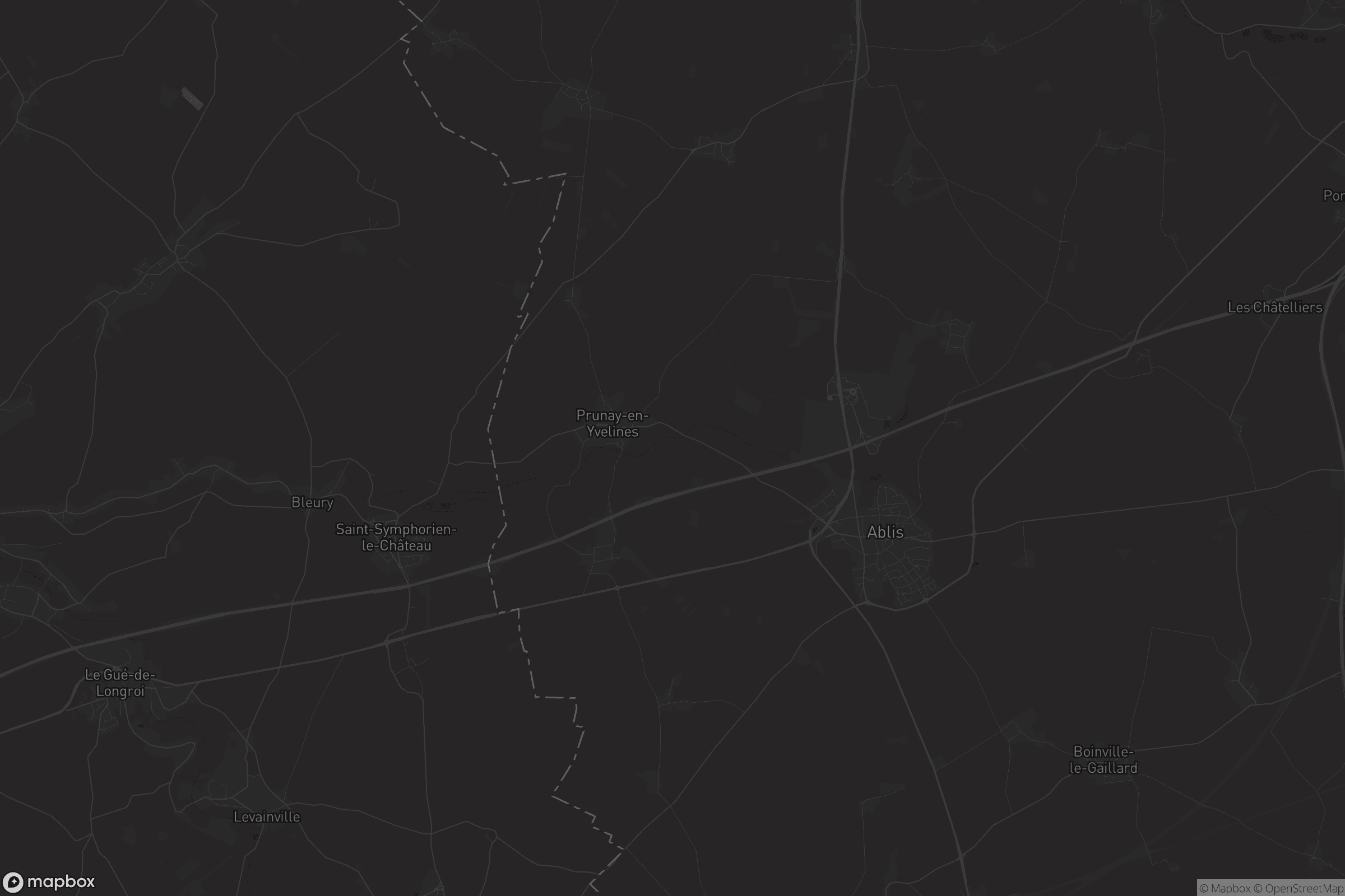 Carte de Prunay-en-Yvelines