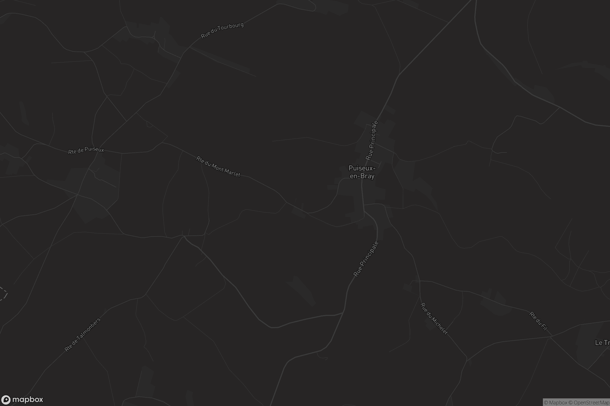 Carte de Puiseux-en-Bray