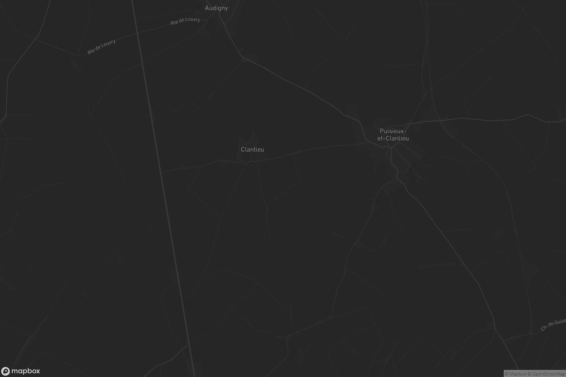 Carte de Puisieux-et-Clanlieu