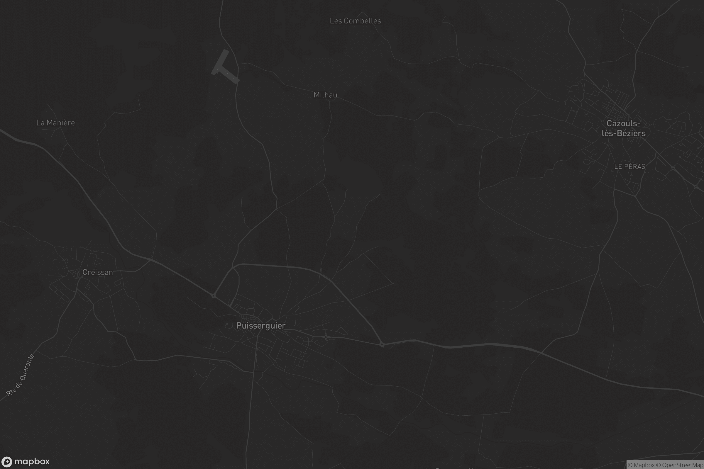 Carte de Puisserguier