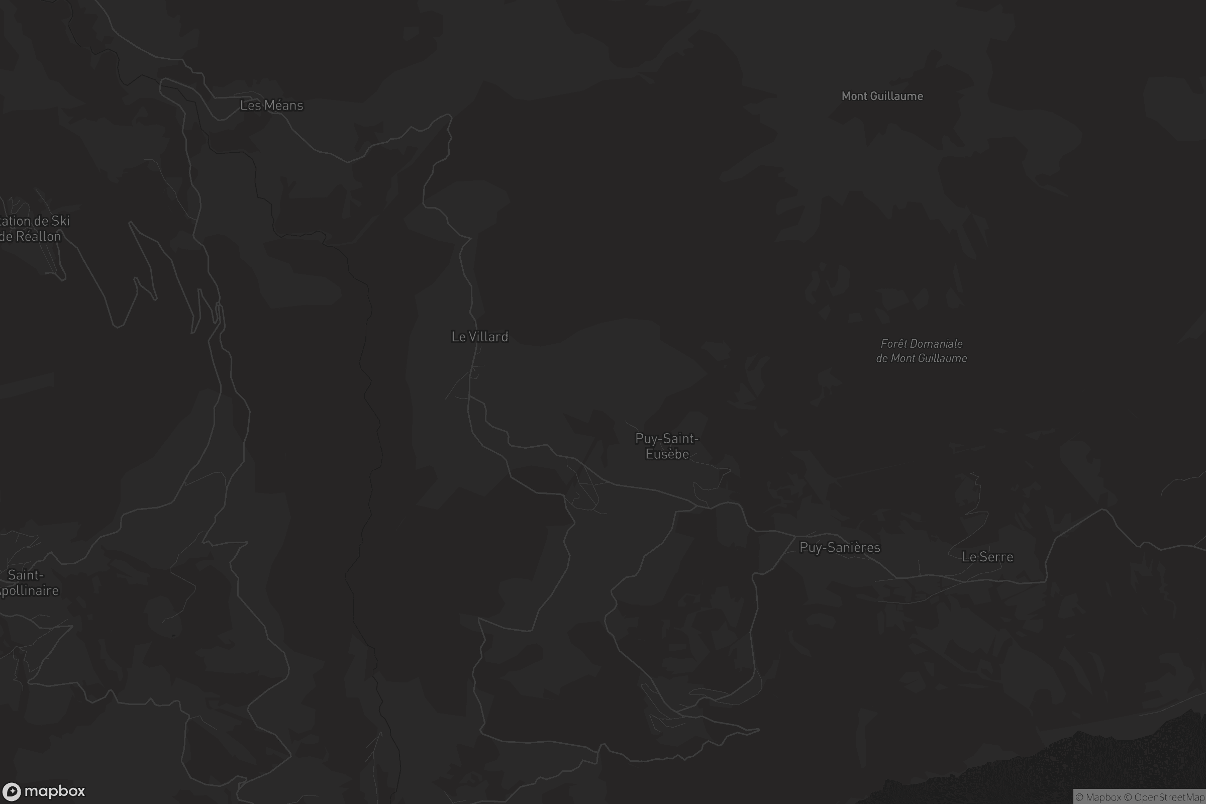 Carte de Puy-Saint-Eusèbe