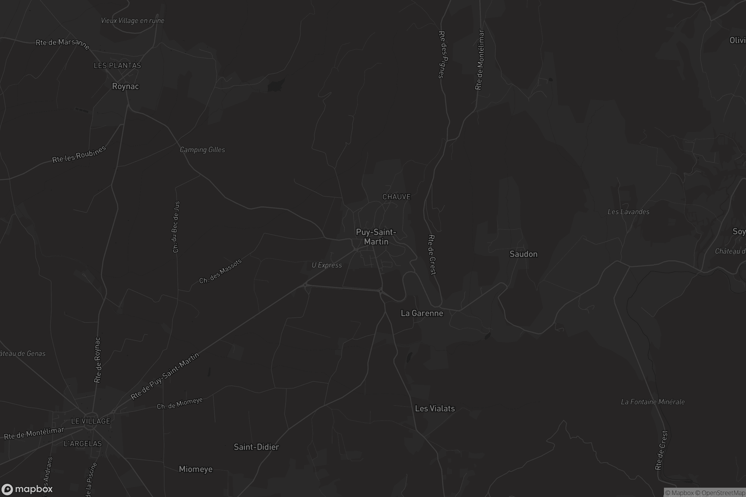 Carte de Puy-Saint-Martin