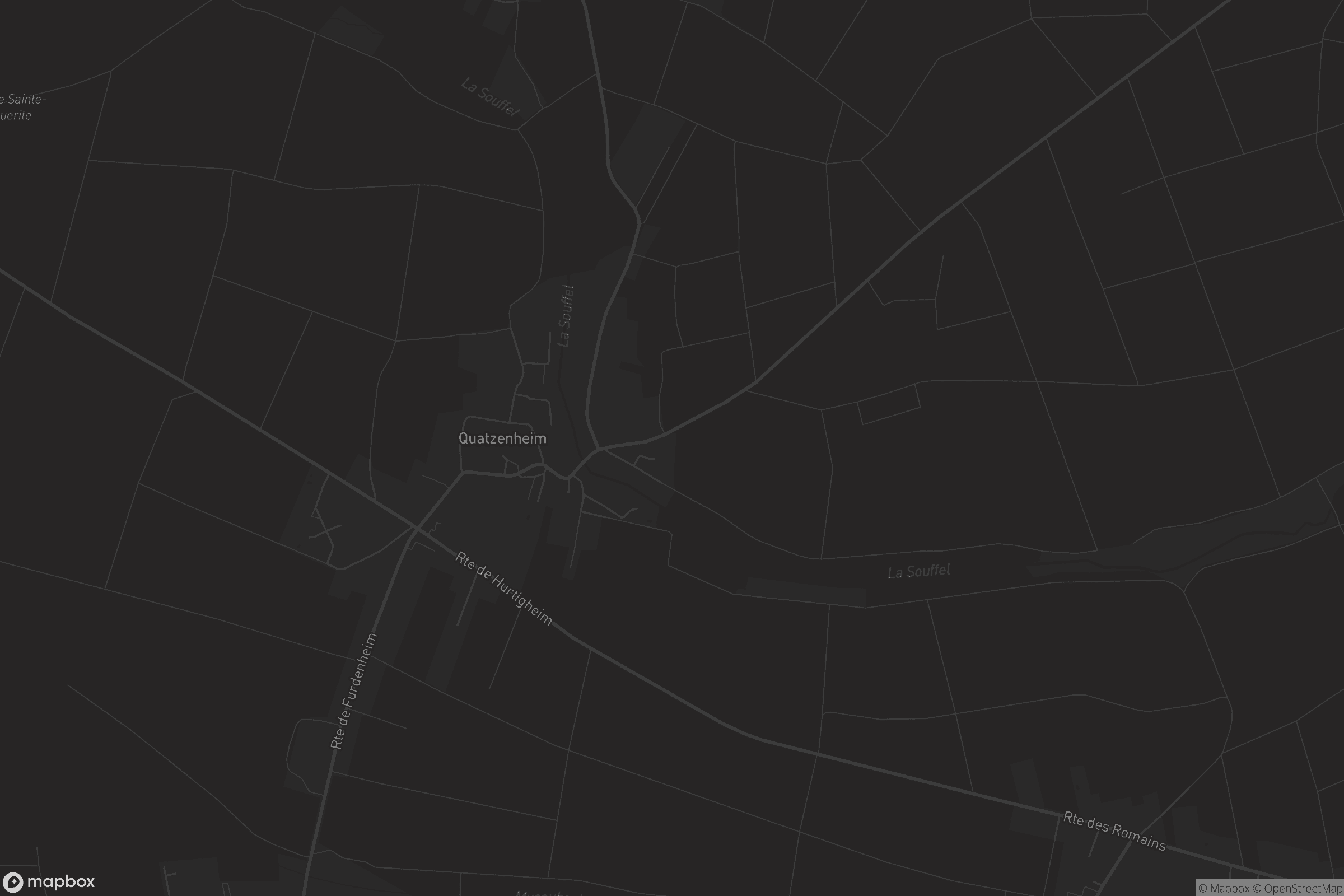 Carte de Quatzenheim