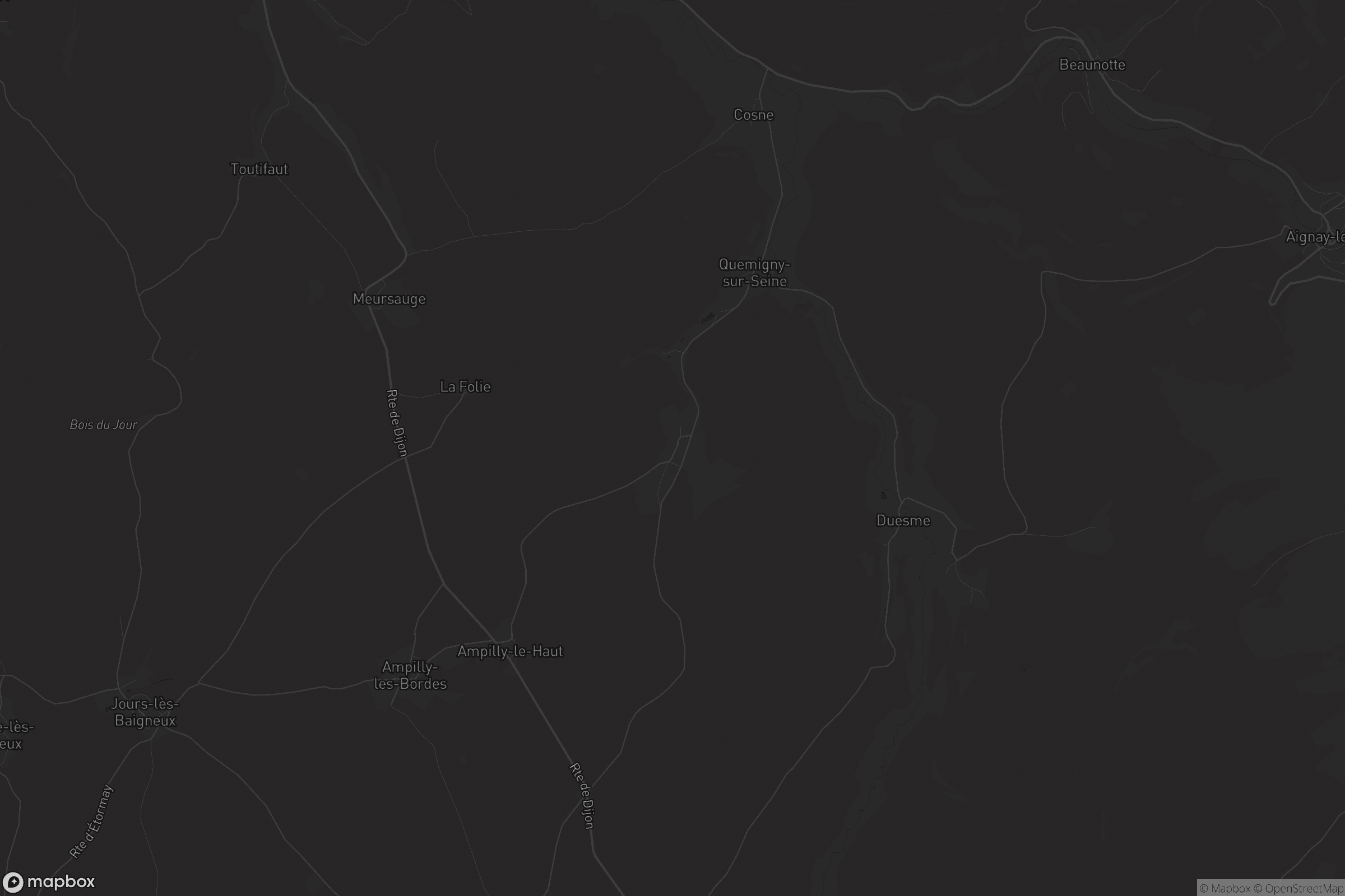 Carte de Quemigny-sur-Seine