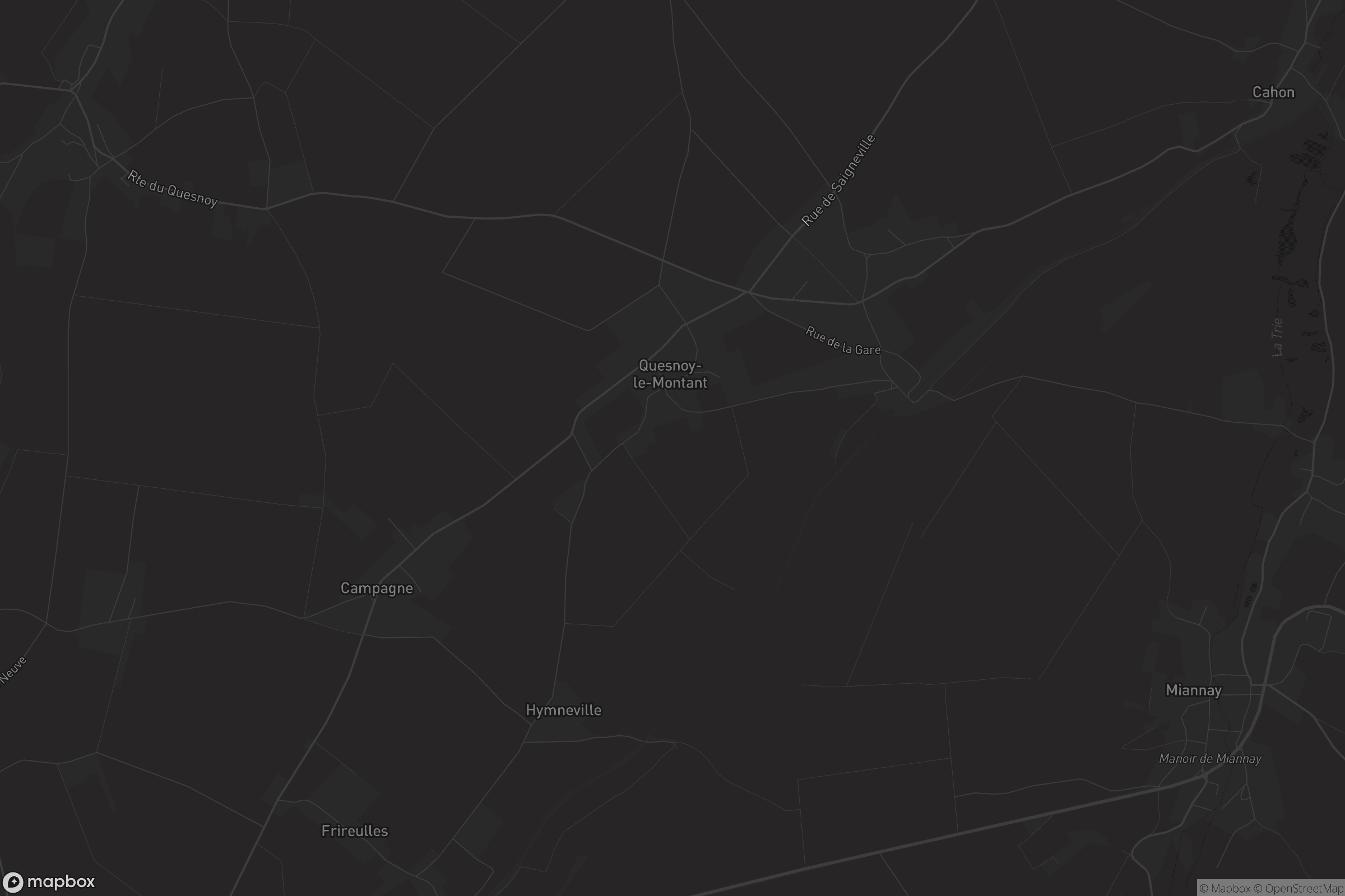 Carte de Quesnoy-le-Montant